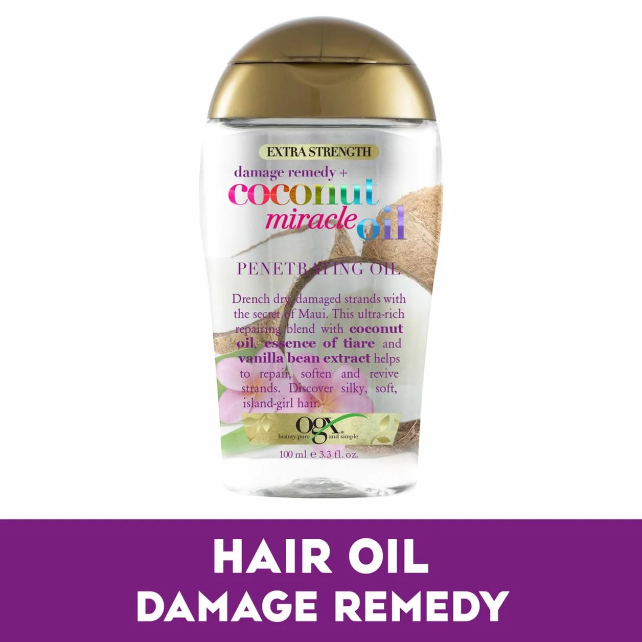 OGX Damage Remedy Coconut Miracle Oil Penetrating Oil 100 ml