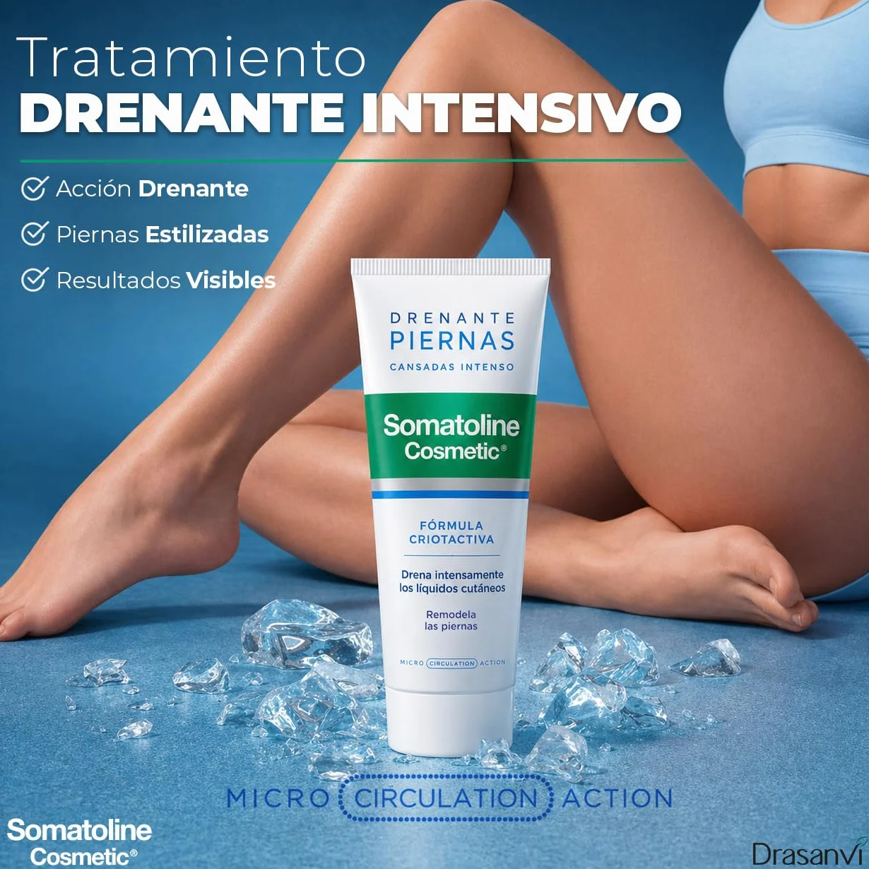 Somatoline Cosmetic - Gel Minceur Drainant Jambes - 200ml