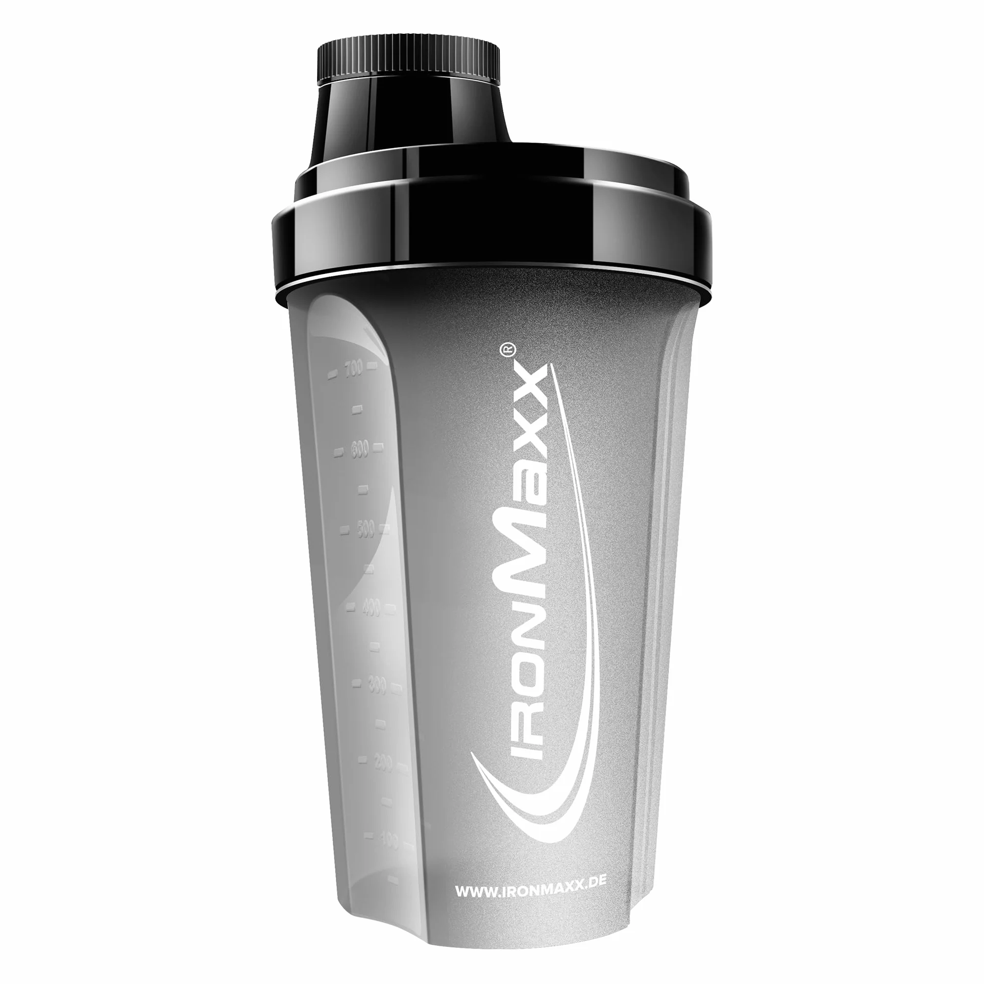 IronMaxx Shaker Protéine Noir Nuit 700 ml Anti-fuite sans BPA