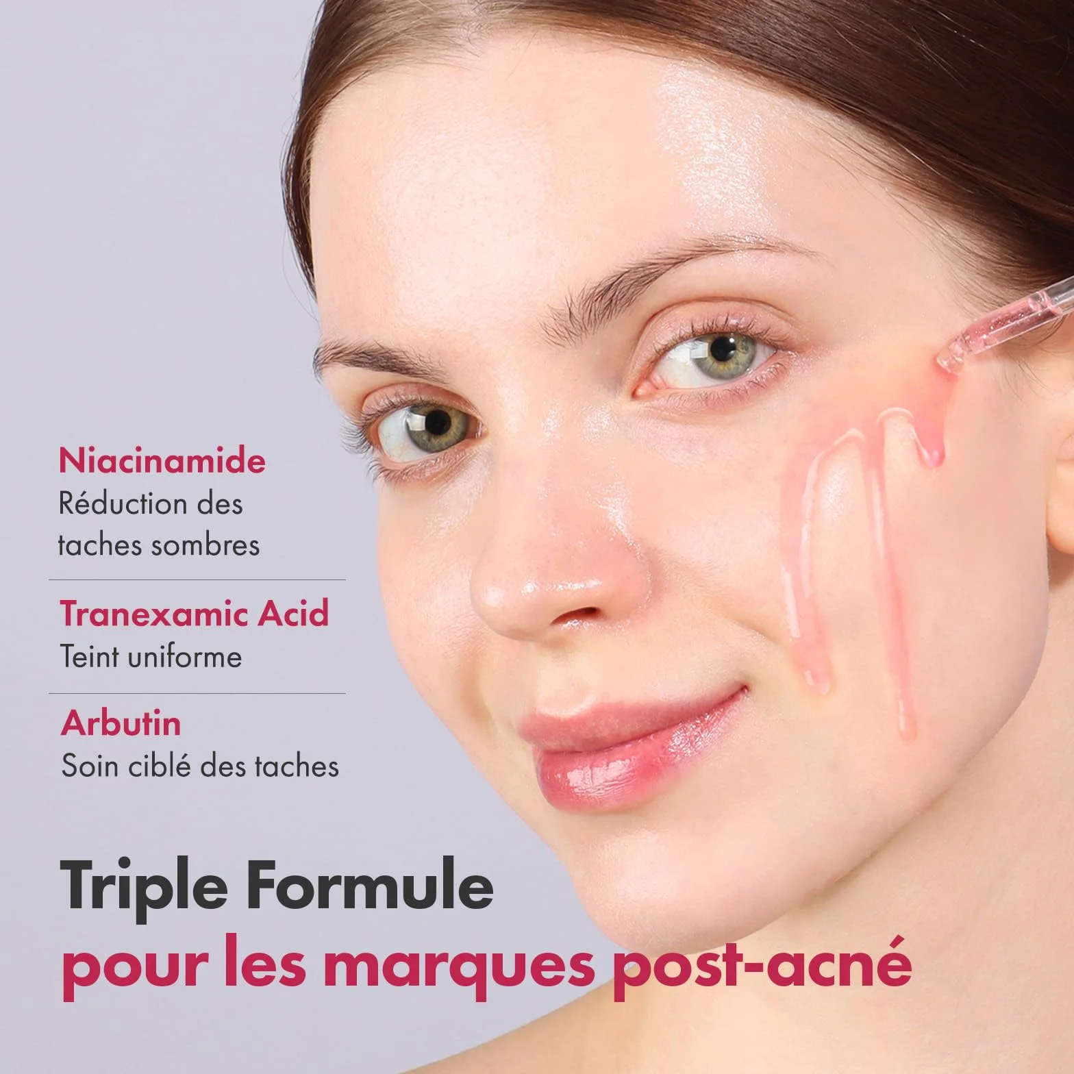 Sérum à 10% de Niacinamide + 4% d'acide tranexamique, 2% d'arbutin, acide hyaluronique, Sérum facial TXA, Soin de peau coréen, 33ml