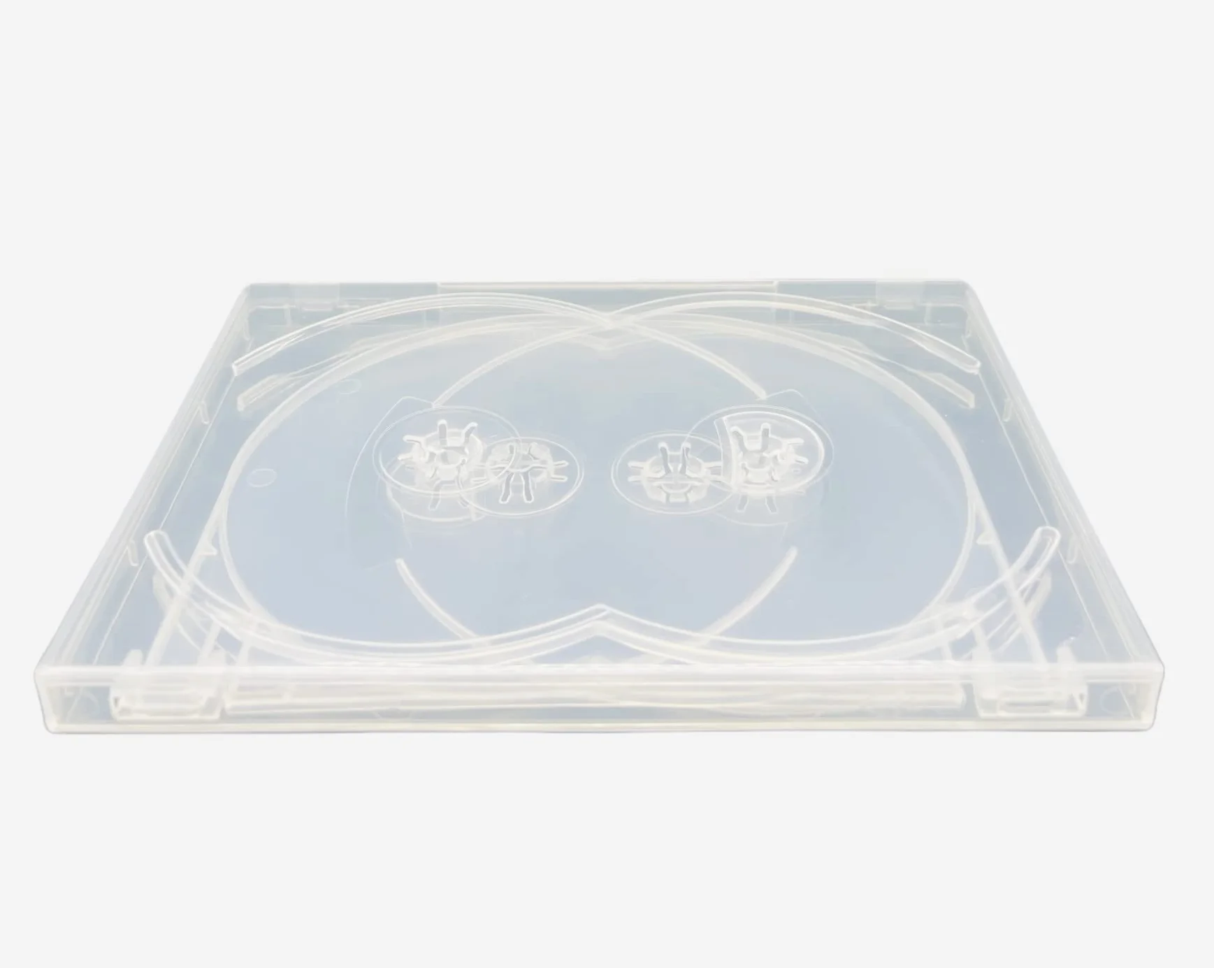 Dragon Trading Boîtier CD DVD Blu Ray 14mm Clair 6 Pistes pour 6 Disques