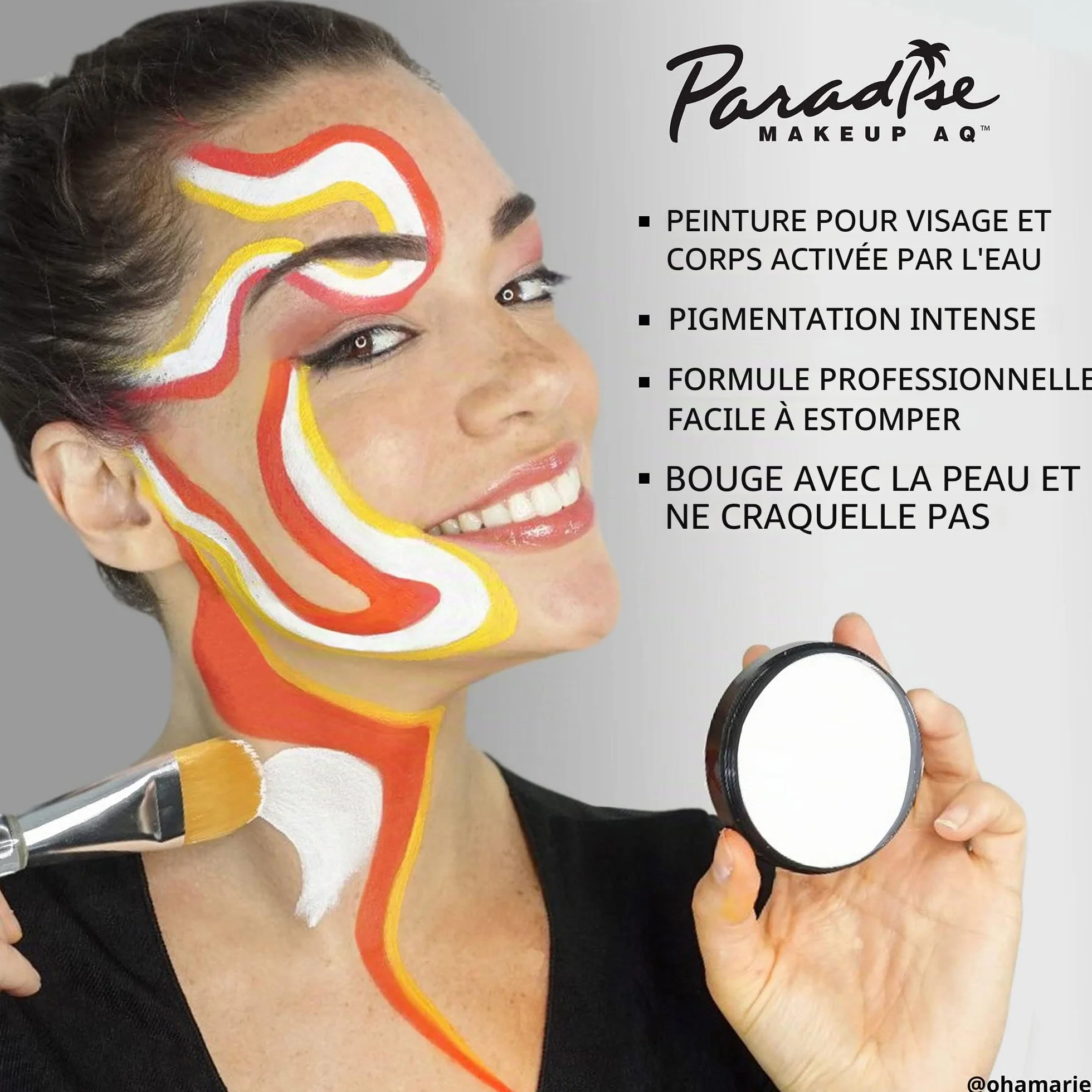Mehron Paradise Makeup AQ - Beach Berry (40 gr)