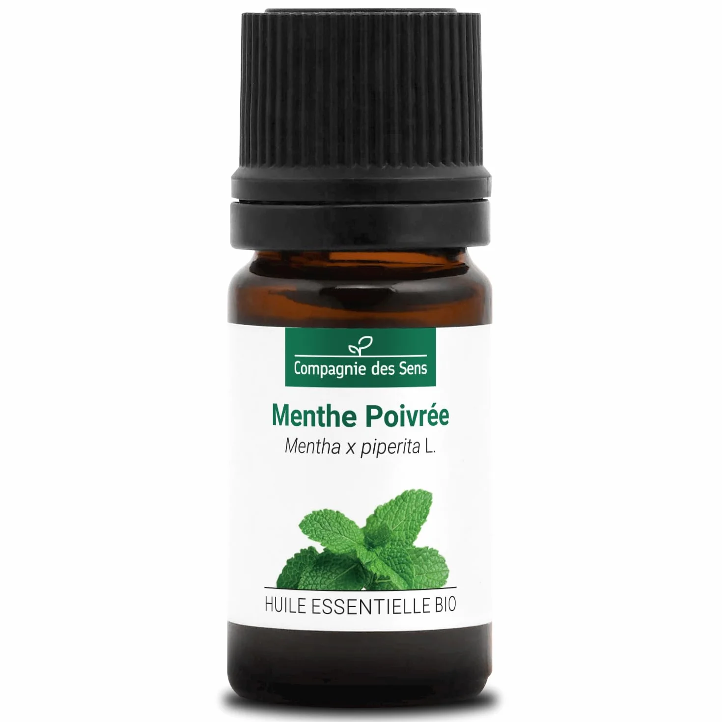 Huile Essentielle MENTHE POIVRÉE BIO 5mL 100% Pure Naturelle ChromaCert® Chémotypée Intégrale