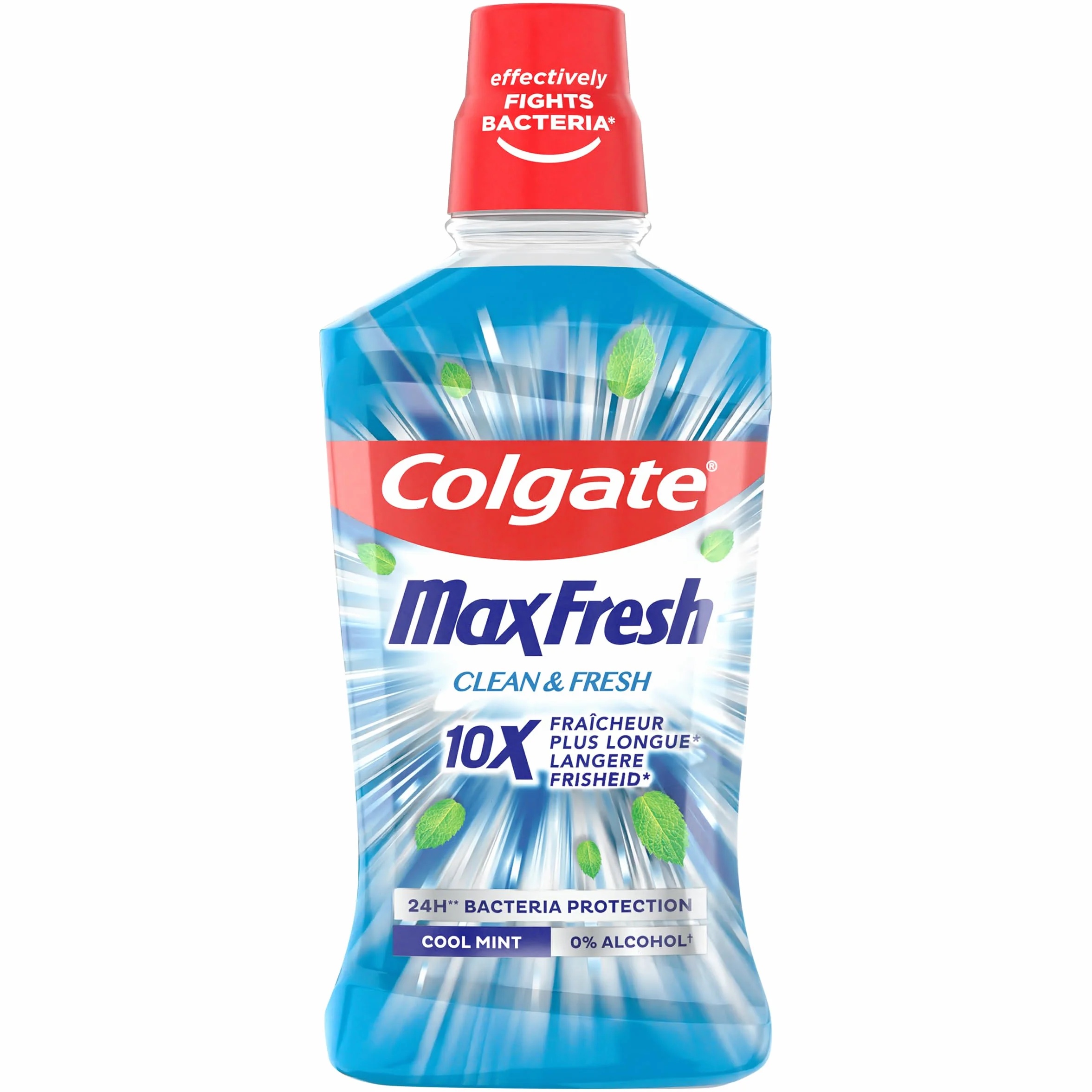 Colgate Bain de bouche Max Fresh Clean & Fresh Sans alcool 500ml