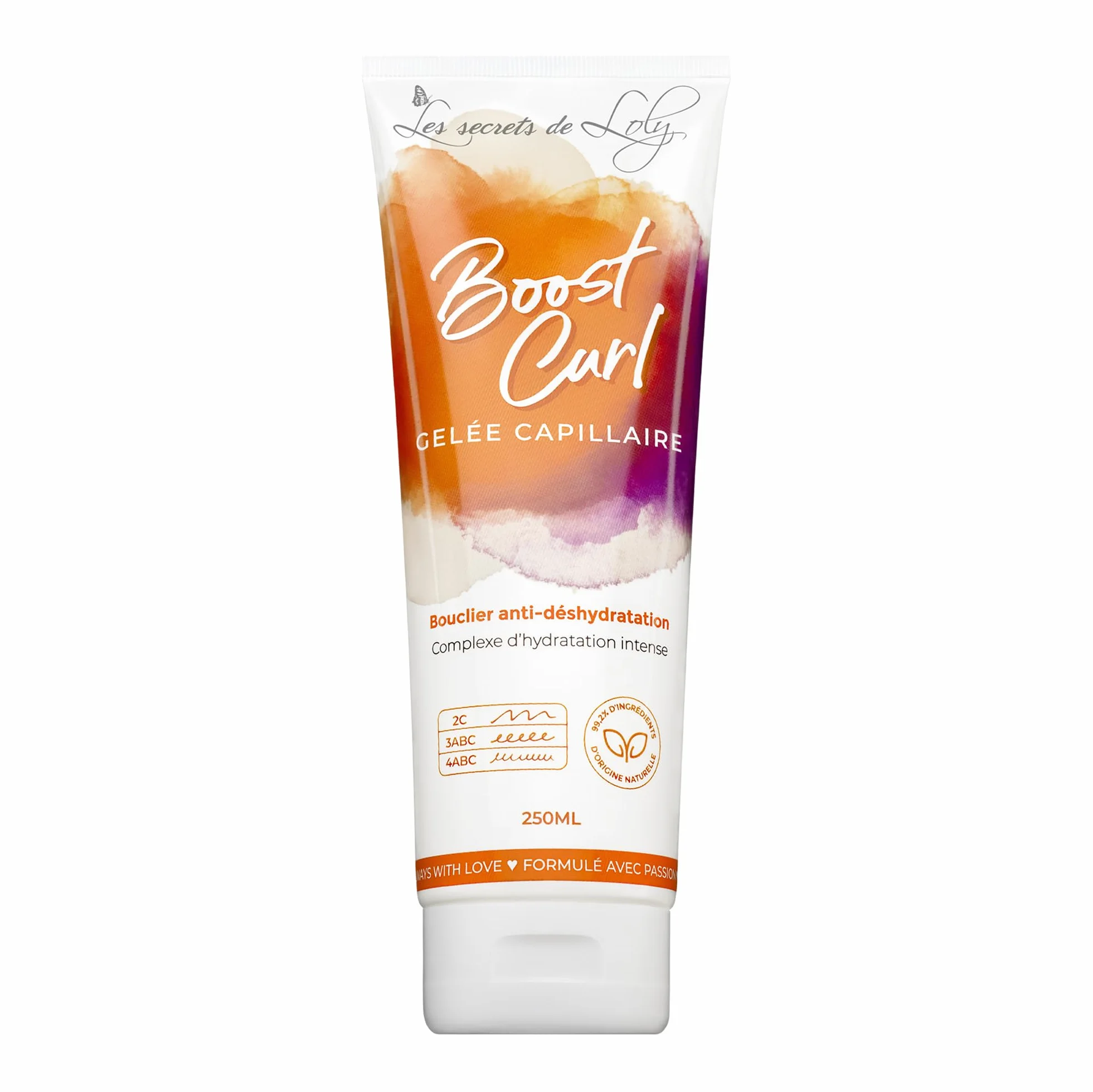 Les Secrets de Loly Boost Curl Gelée coiffante Hydratation définition boucles 250 ml