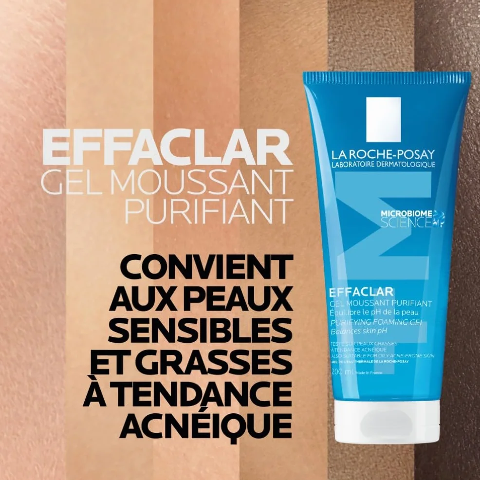 La Roche-Posay Effaclar Gel Moussant Purifiant 200 ml