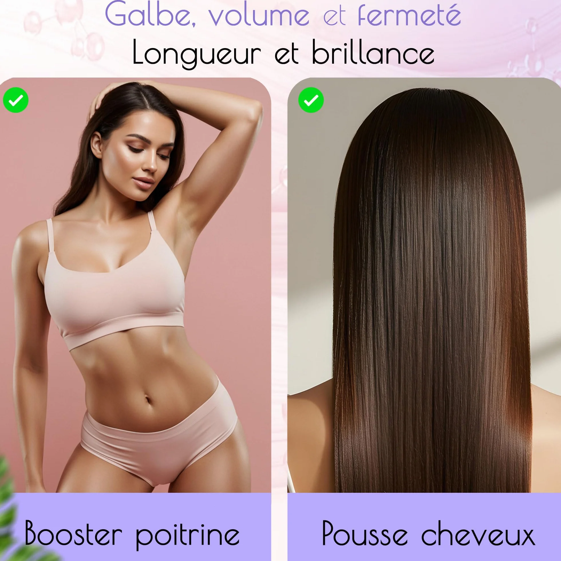 Soin Corporel Beurre de Fenugrec Bio pour Poitrine, Fesses, Hanches, Acné, Cheveux et Visage125gr | Hydratant - Nourrissant | Volumisant | Concentré 25% EN PLUS (125g)