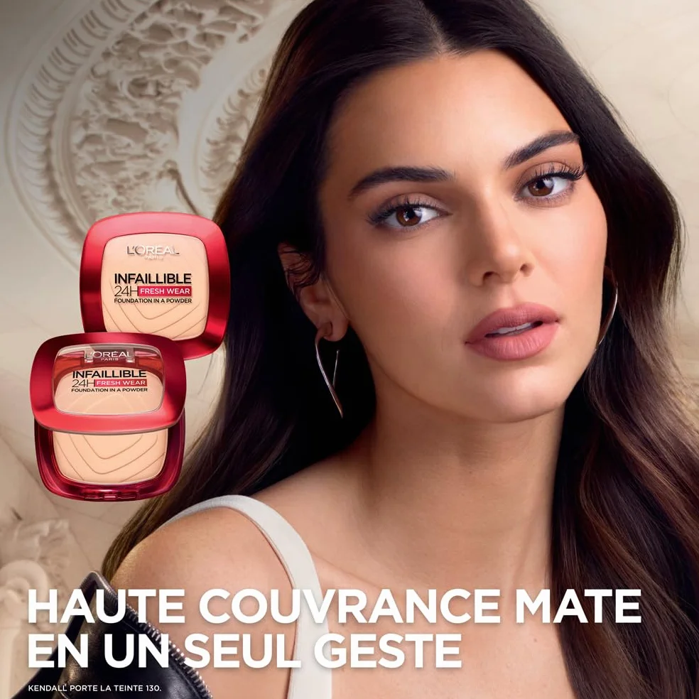 L’Oréal Paris Infaillible 24H Fresh Wear Fond de Teint Poudre Waterproof Beige Doré 140 9g