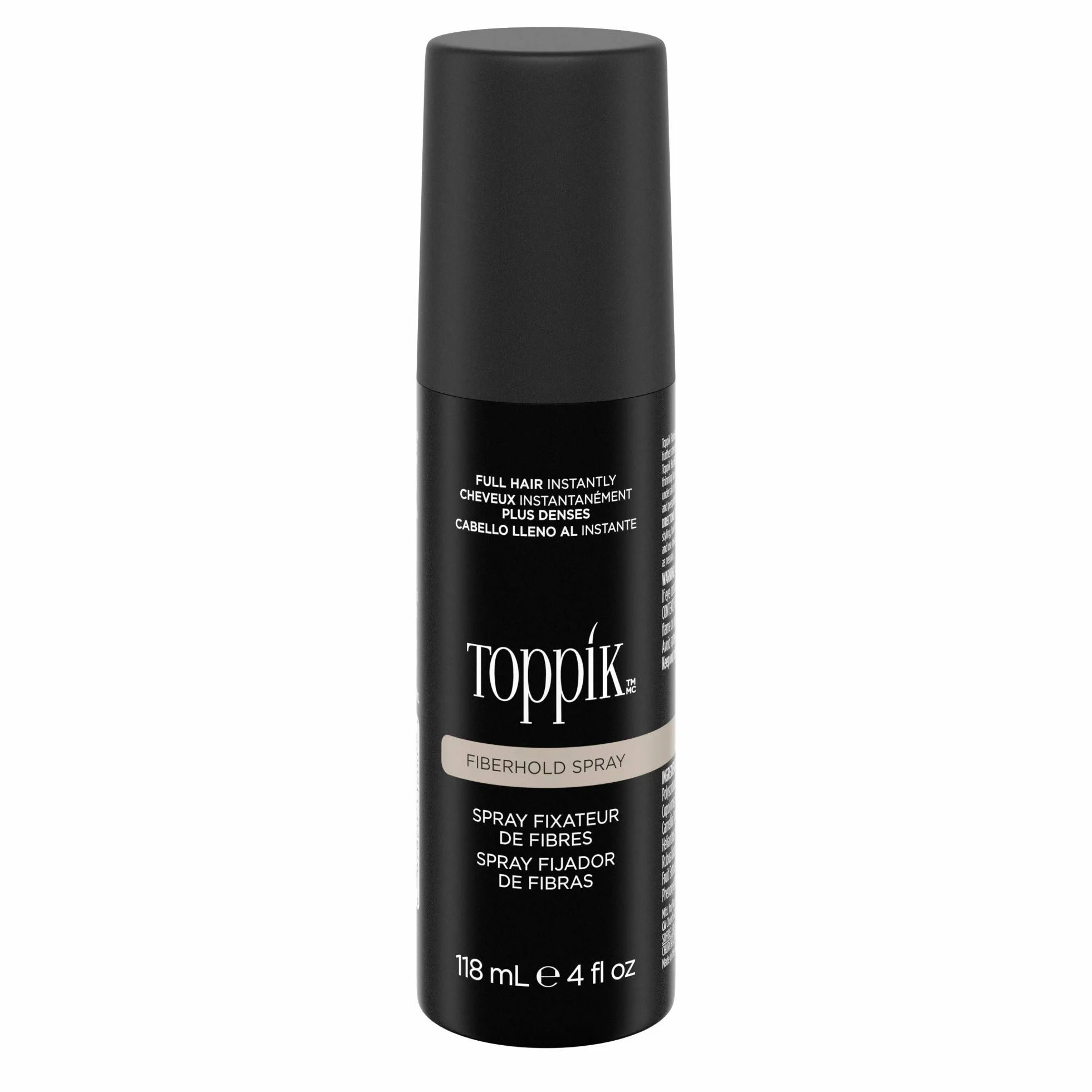 TOPPIK Spray Sublimateur 118ml - Laque Fixatrice Renforçant le Lien entre Fibres Capillaires et Cheveux