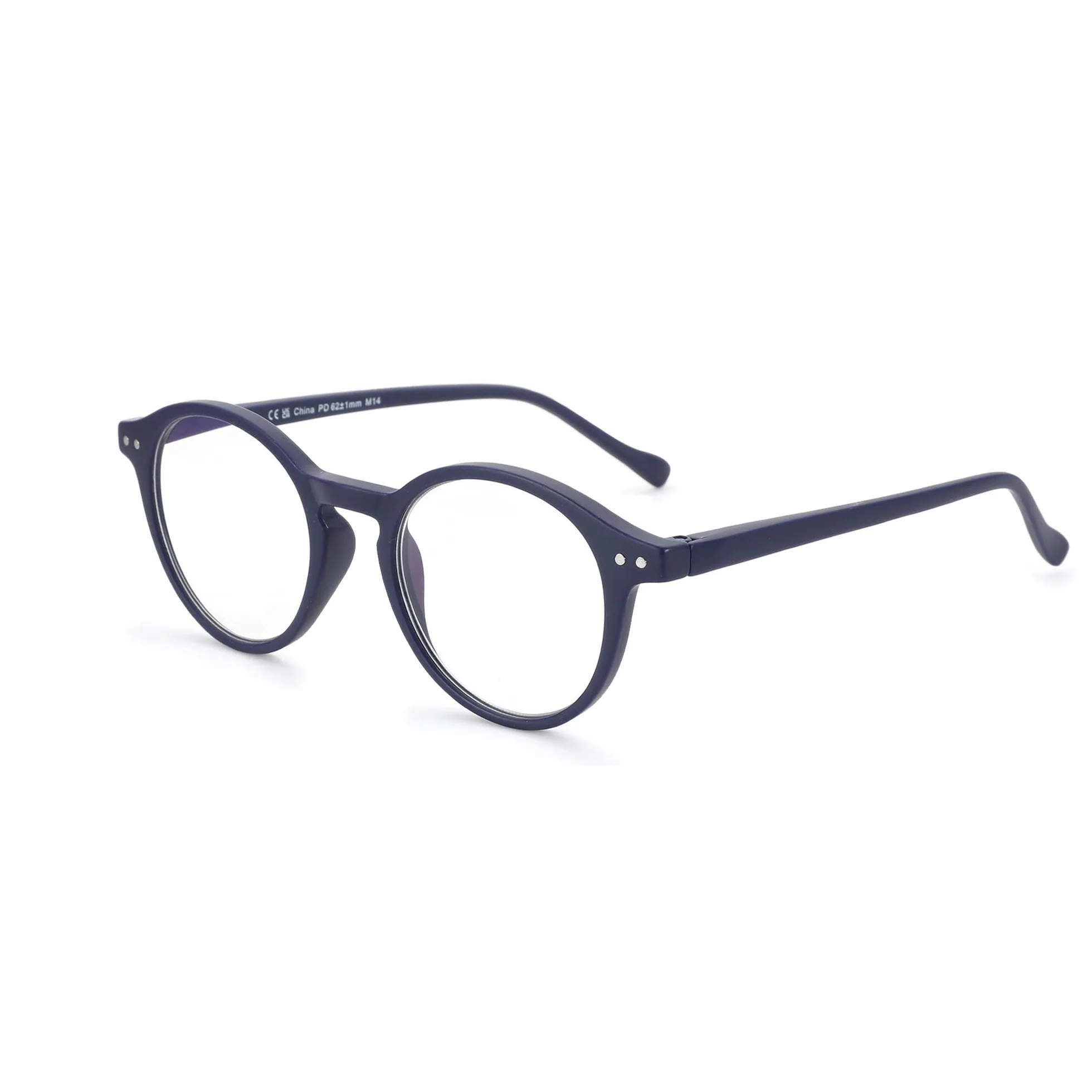 ZENOTTIC Lunettes de lecture Anti-lumière bleue Anti-reflets Ultra légères Cadre rond Vintage Rétro 0.0 1.0 1.5 2.0 2.5 3.0 3.5