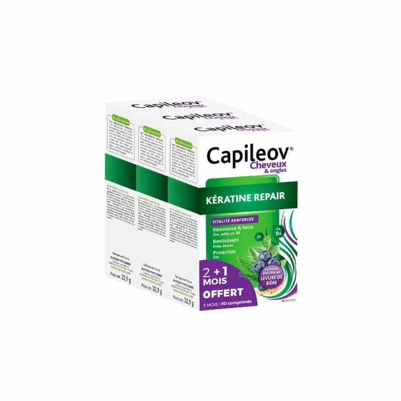 Nutreov CAPILEOV Kératine Repair Tripack 98.7 g