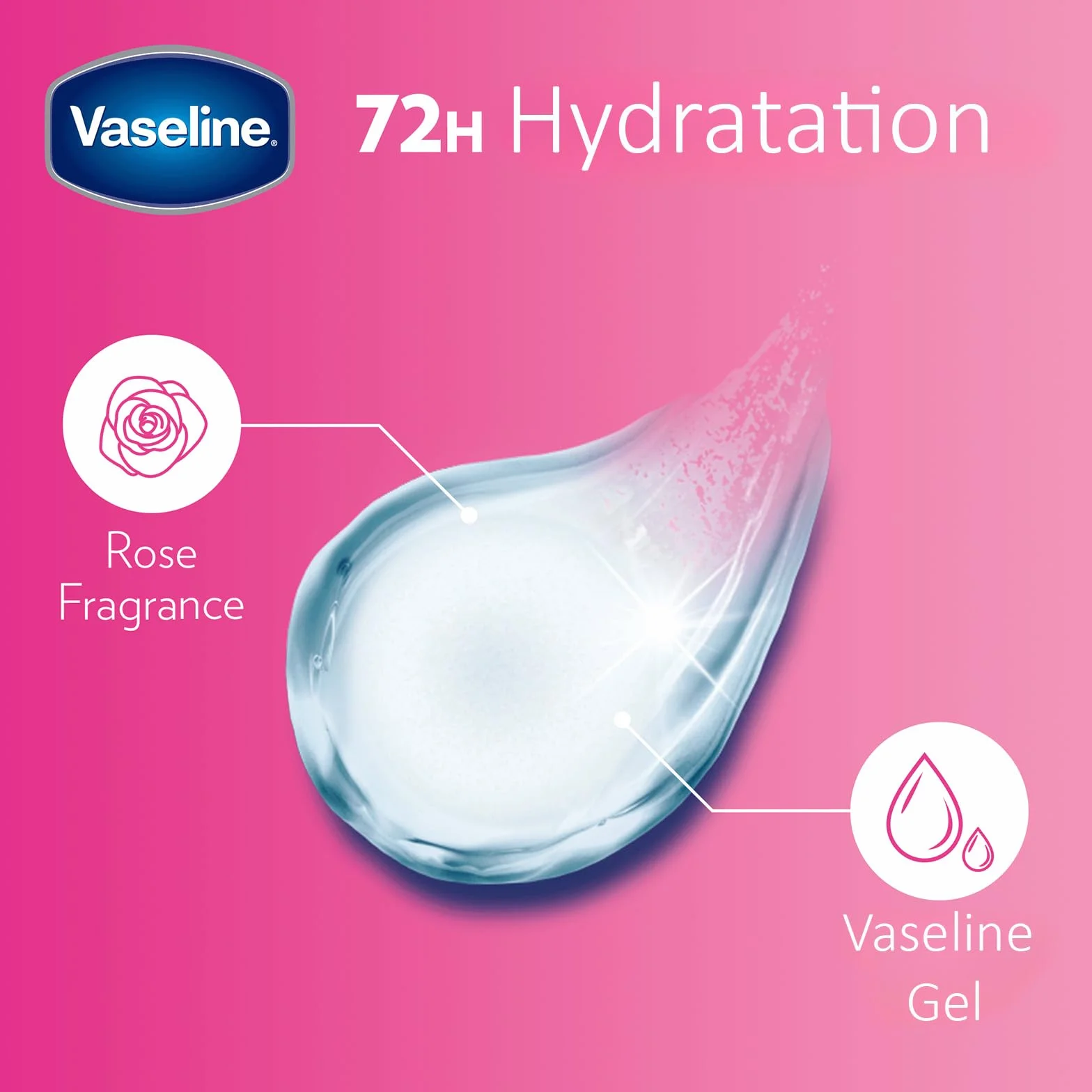 Vaseline Lip Therapy 7G Rosy Baume à lèvres nourrissant Pack double 2 x 7g