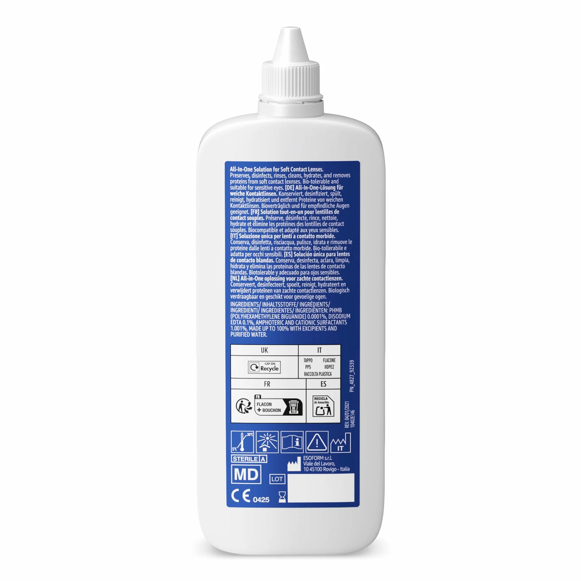 Healthcare by Amazon Solution lentilles de contact tout-en-un 2 x 250 ml