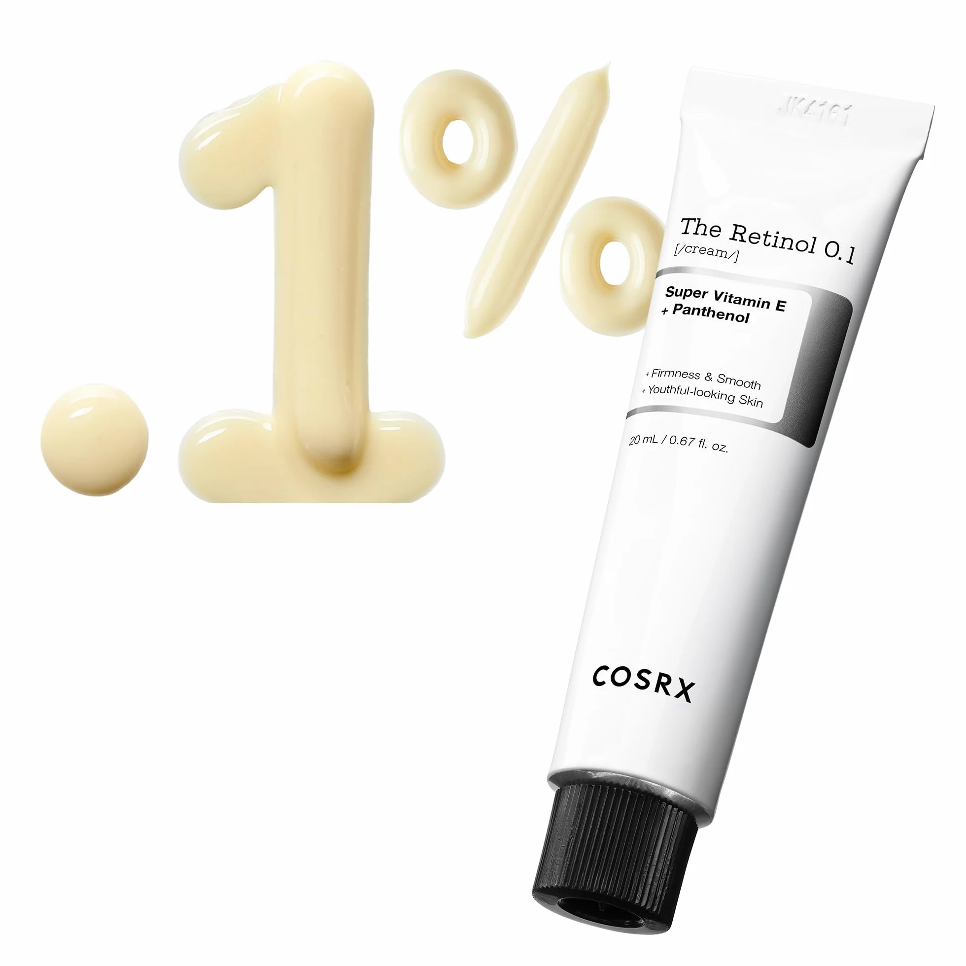 COSRX Retinol 0.1 Cream, Anti-aging Crème Visage Hydrant with 0.1% Retinoid Treatment for Face, Reduce Wrinkles, Fine Lines, and Signs of Aging, Gentle Skin Care for Day and Night…