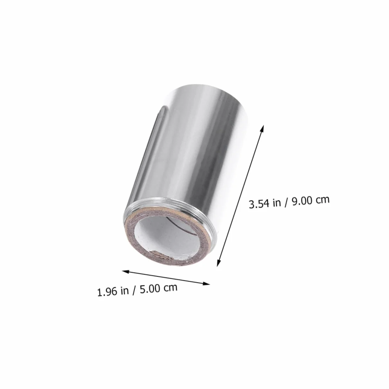 Healeved Papier Aluminium pour Mèches de Cheveux Argenté 2 Rouleaux pour Salon de Coiffure Améliore la Pénétration Retient la Chaleur