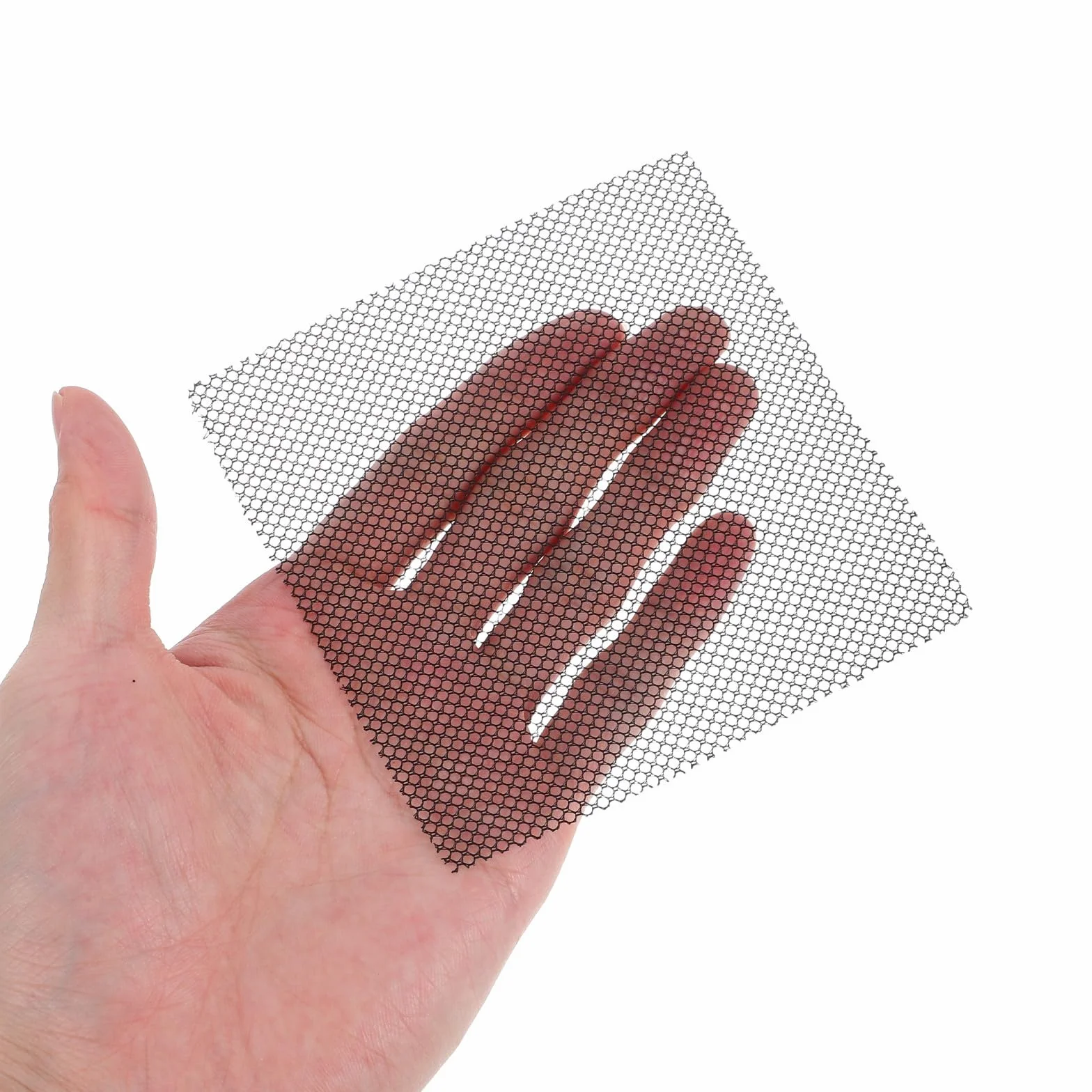 Maillage de Masque Réaliste en Tissu Maille Blanche Respirante Réutilisable 10pcs pour Costumes Furry