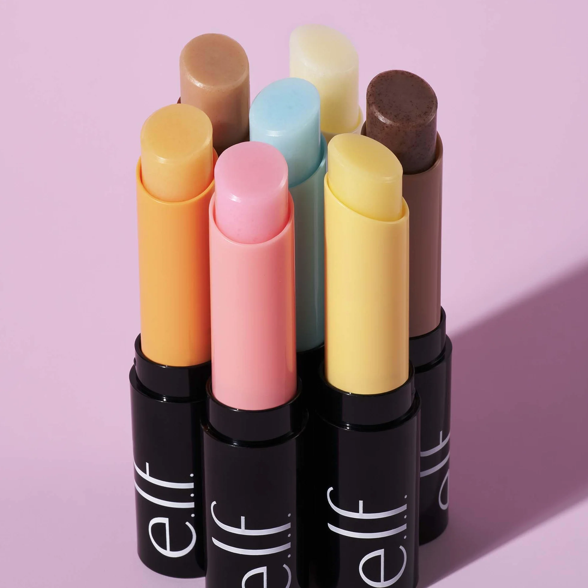 e.l.f. Exfoliant pour les lèvres hydratant à l'huile de jojoba, végétalien, Popcorn