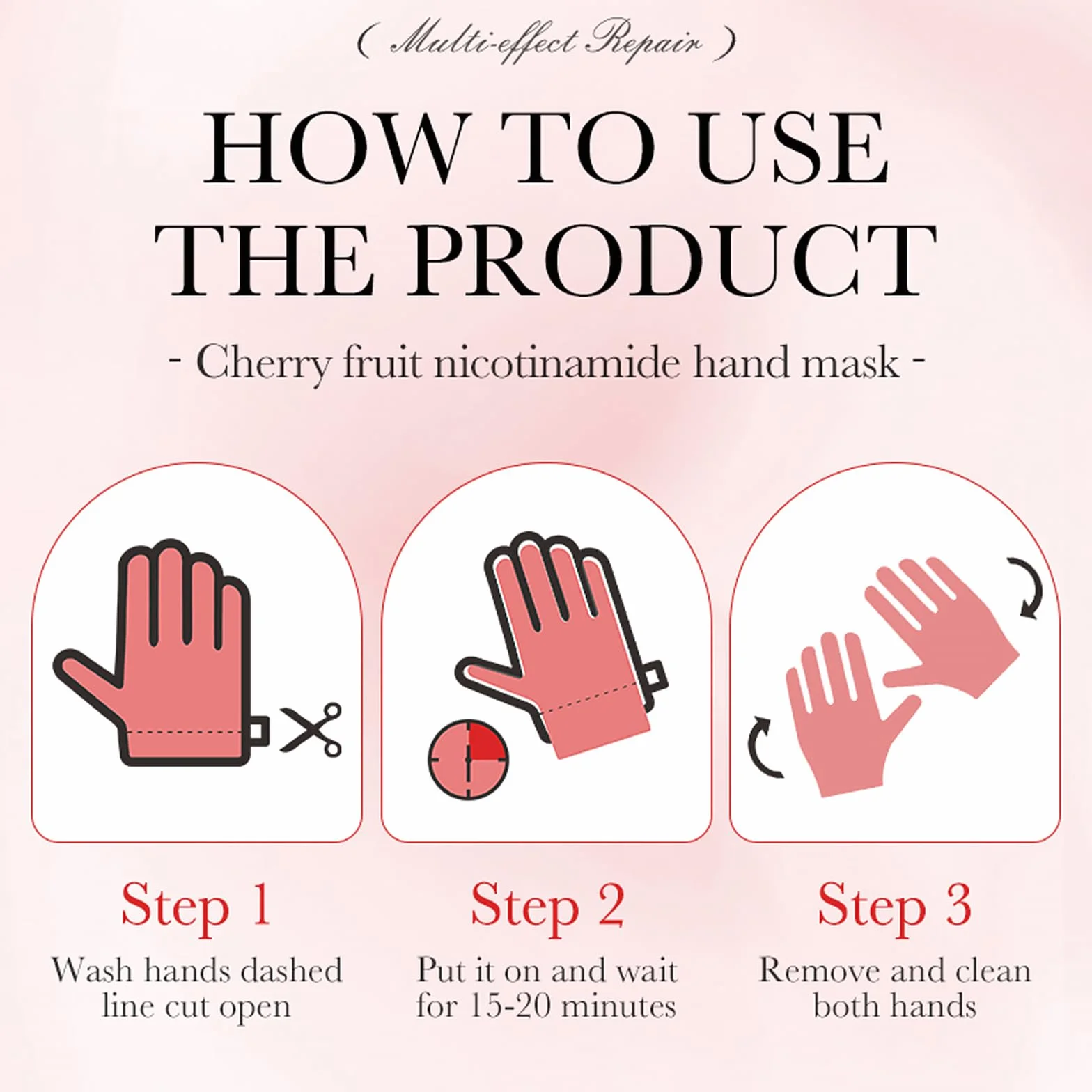 Masque Pour Les Mains 6 Paires Gants Hydratants Soin Mains Peau Sèche Craquelée