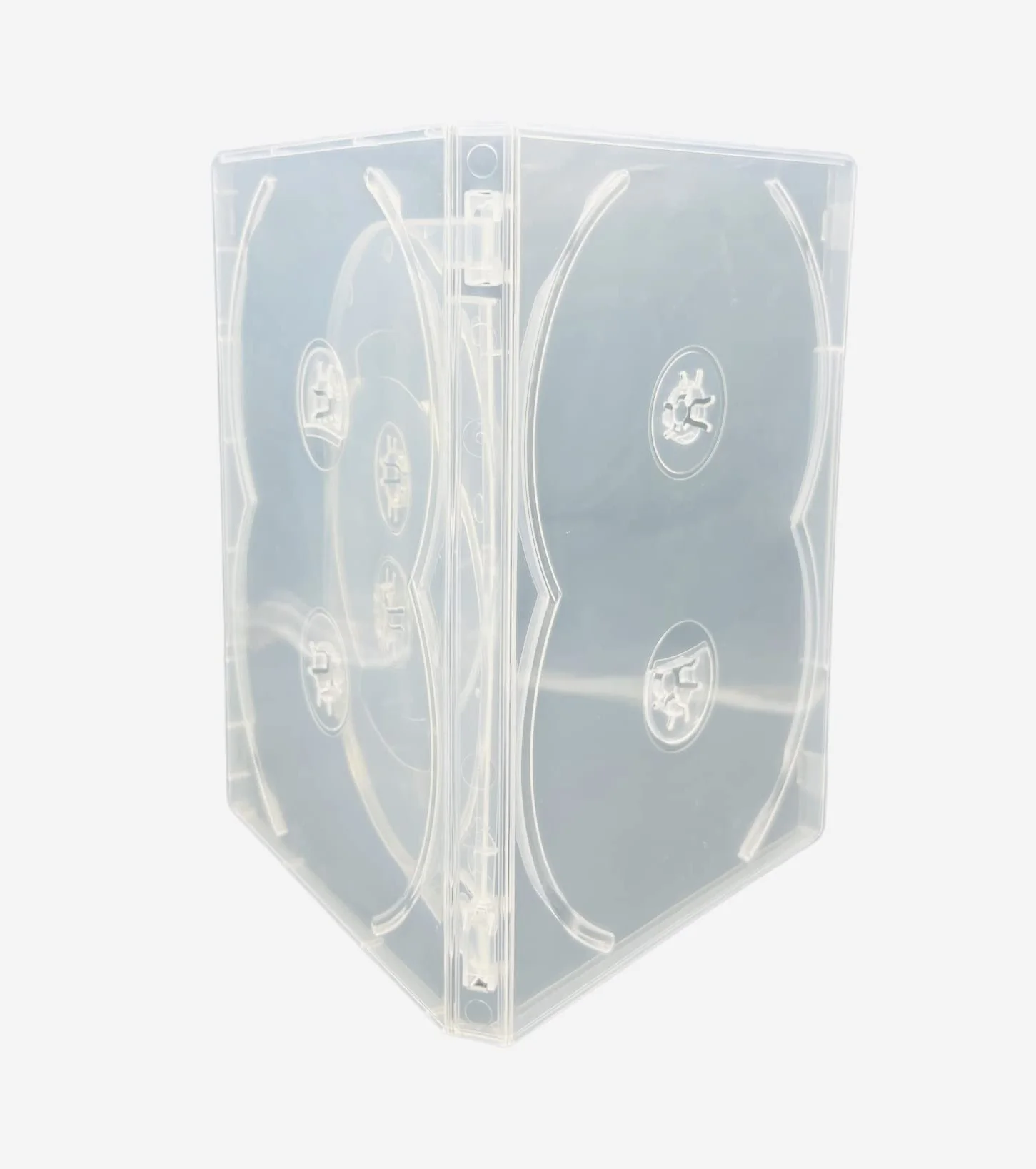 Dragon Trading Boîtier CD DVD Blu Ray 14mm Clair 6 Pistes pour 6 Disques