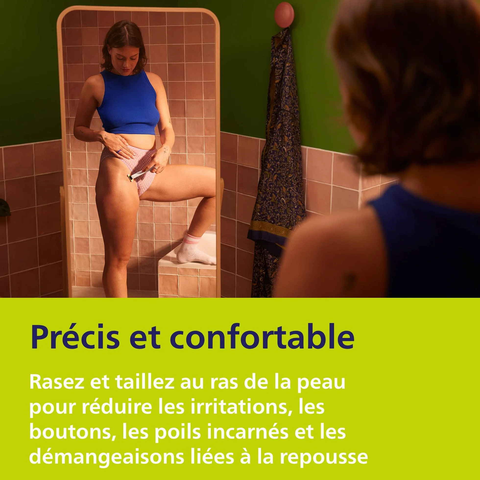 Philips OneBlade Intimate rasage intime protection cutanée supplémentaire modèle QP1924/28