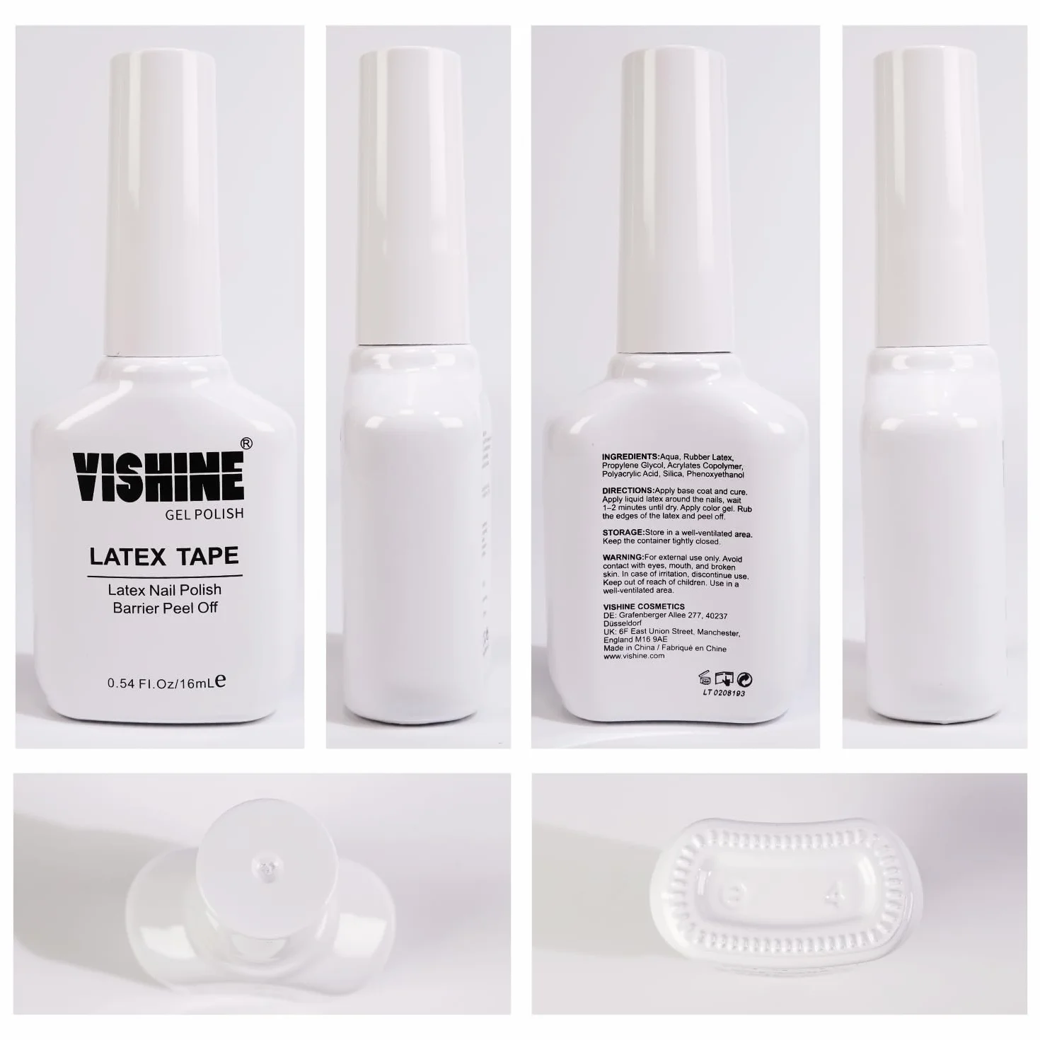 Vishine Dissolvant pour Vernis Gel Semi Permanent – Retrait Rapide 3-5 Minutes, 16 ml