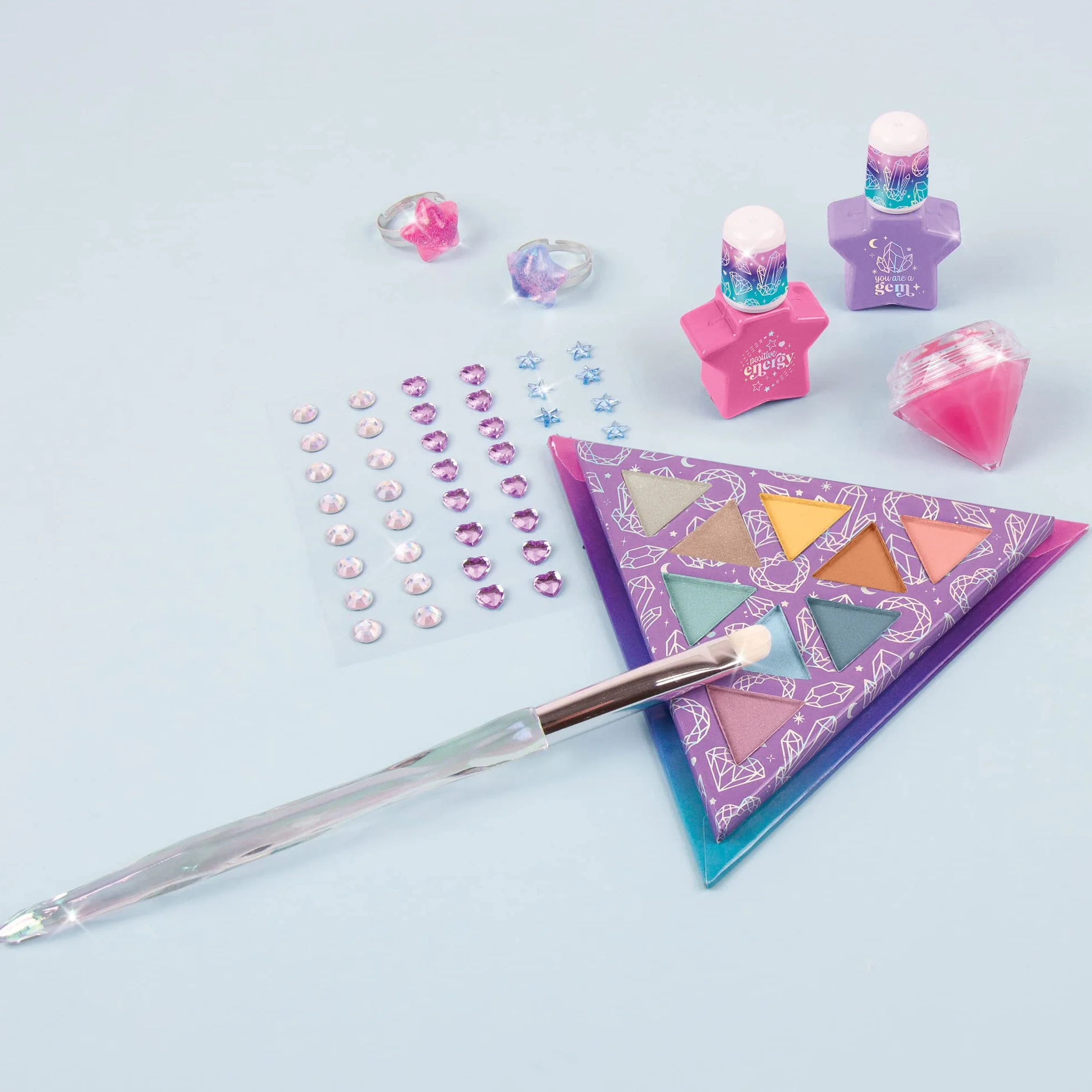 Make It Real Ombres et Bijoux pour Visage en Cristal Mystique, Ensemble créatif 2466