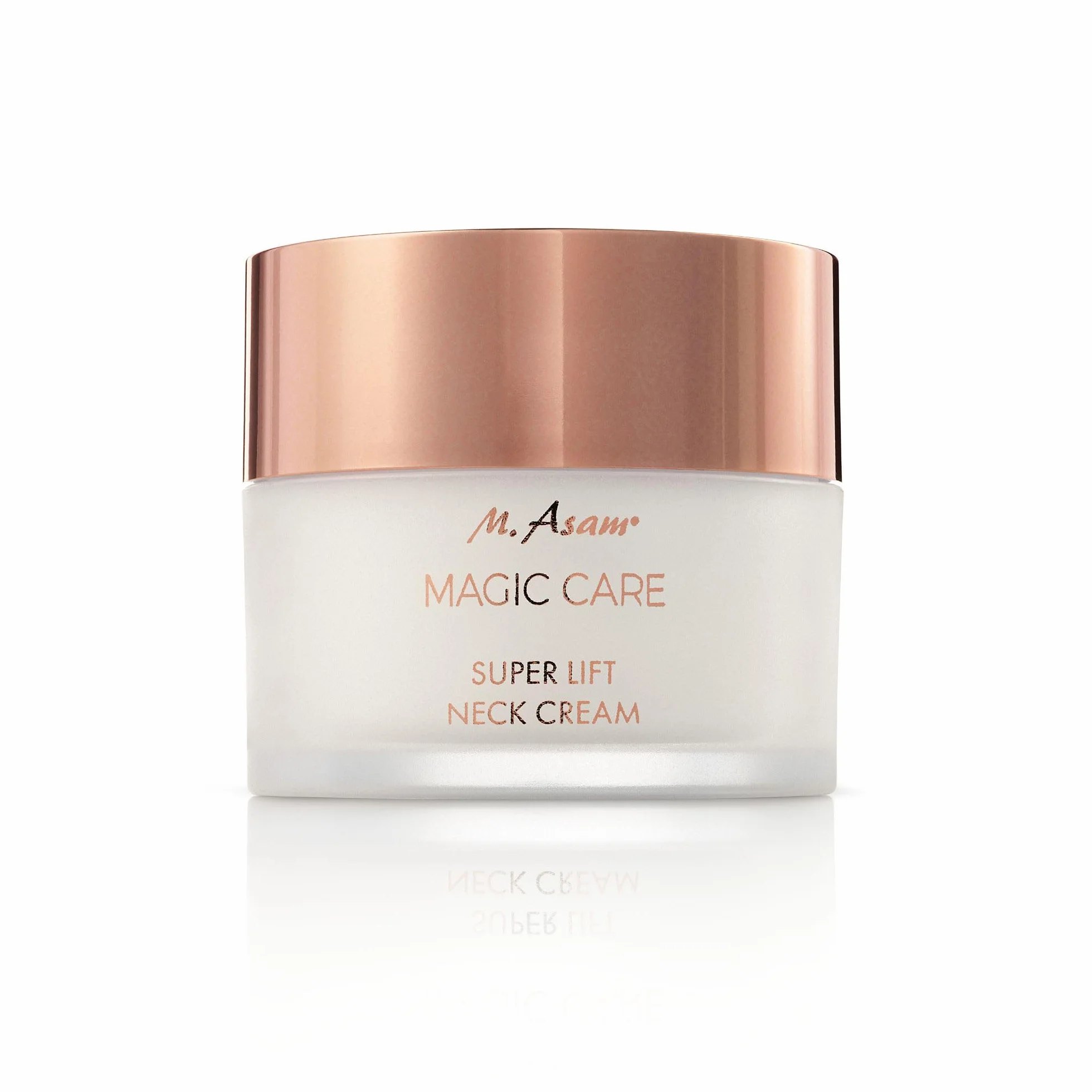 M. Asam MAGIC CARE Super Lift Crème cou & décolleté (50 ml) - Crème hydratante avec soin lissant immédiat, hydrate intensément & assouplit la peau, anti-âge, anti rides