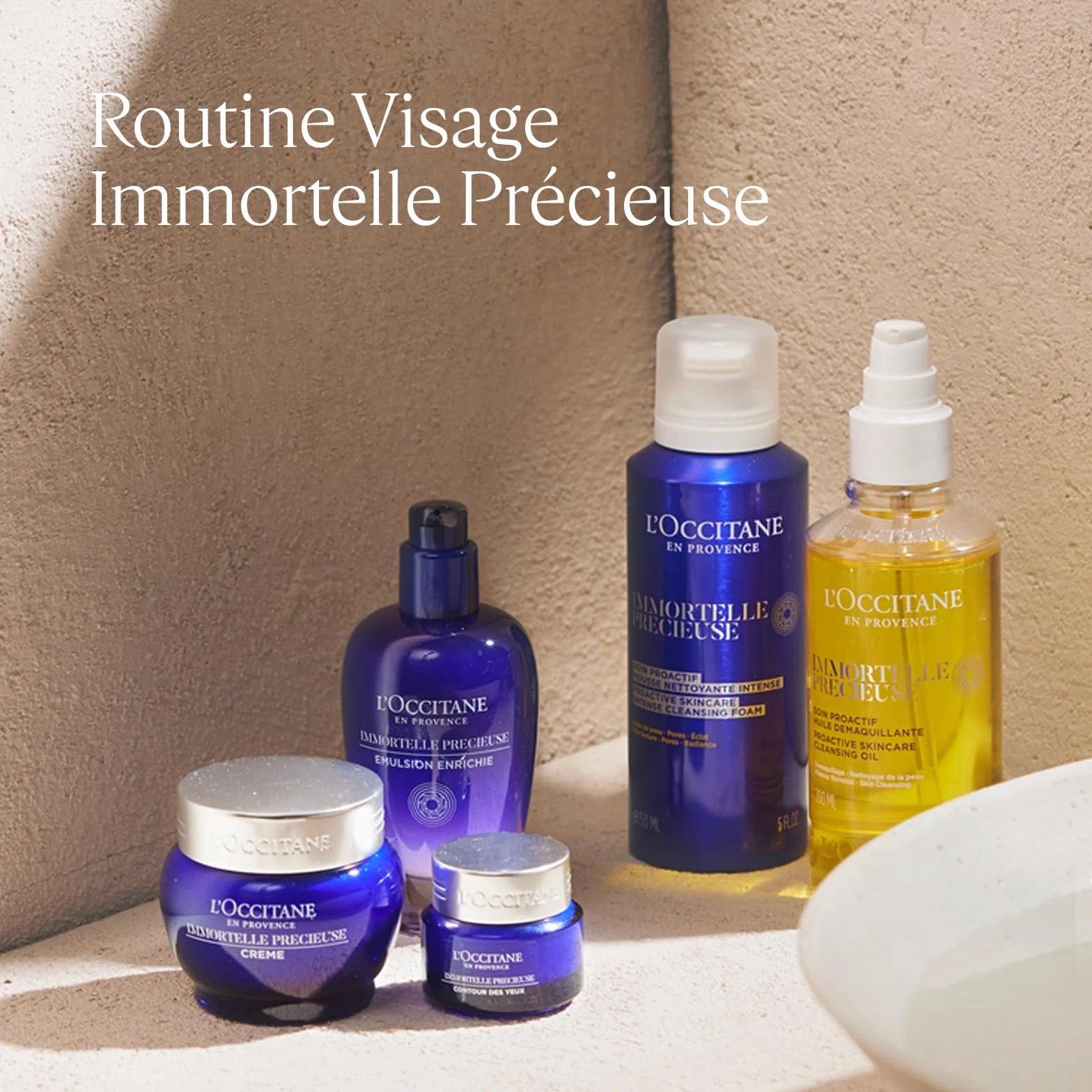 L'OCCITANE Mousse Nettoyante Immortelle Précieuse 150 ml