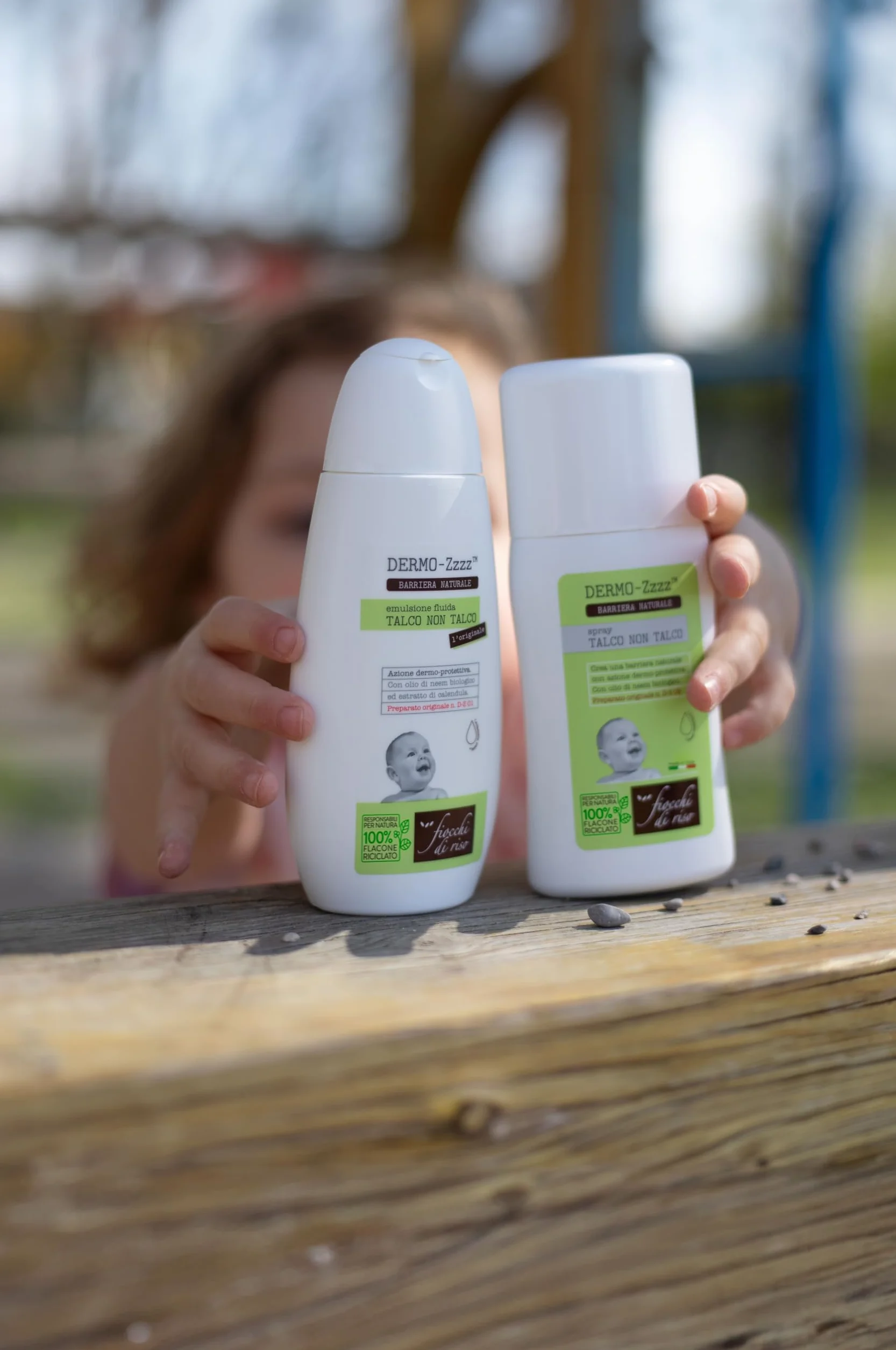 Fiocchi di Riso Talc non talc original 120 ml Créez une barrière naturelle parfum indésirable aux moustiques