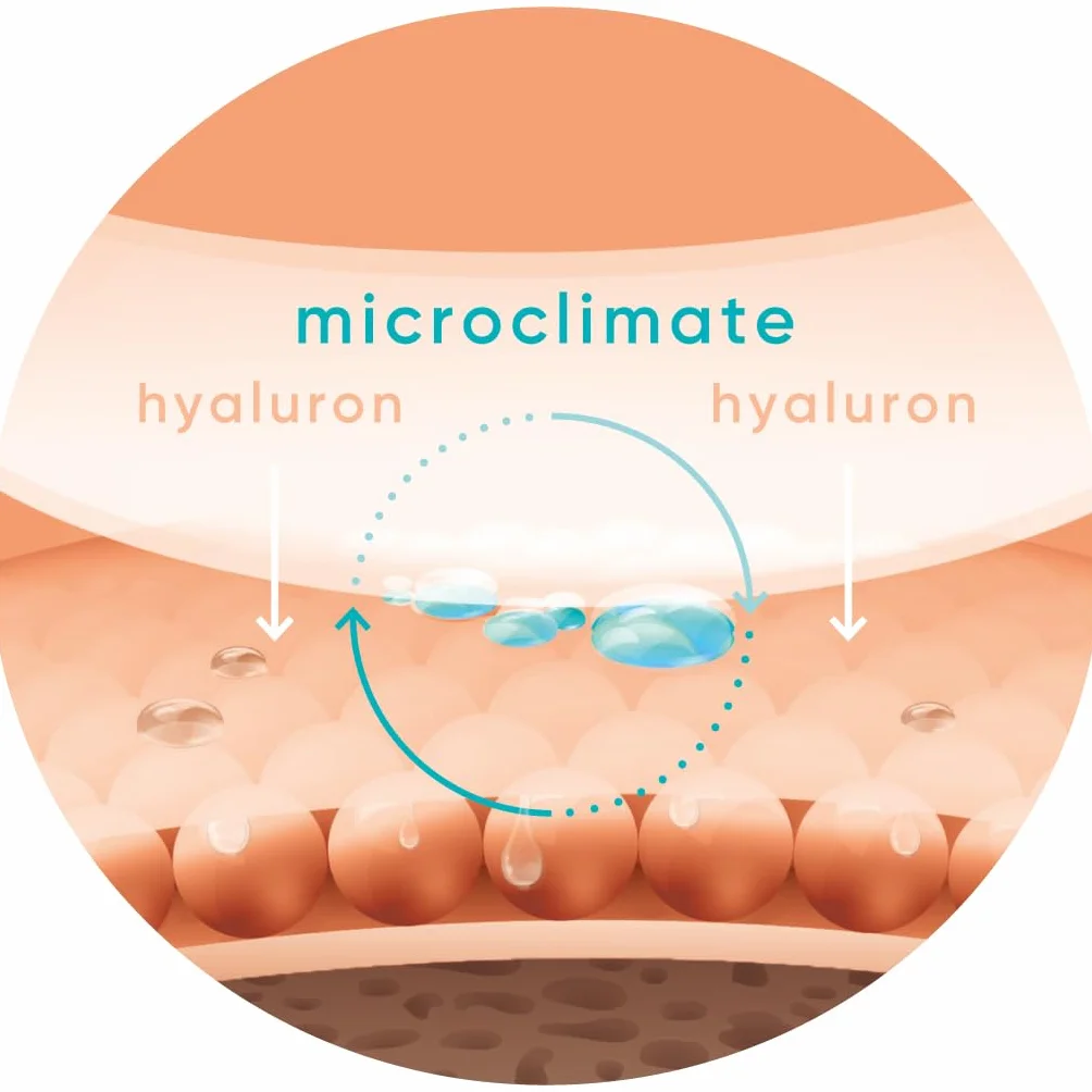 Coussinets en silicone APRICOT anti-âge mains acide hyaluronique nuit réutilisables