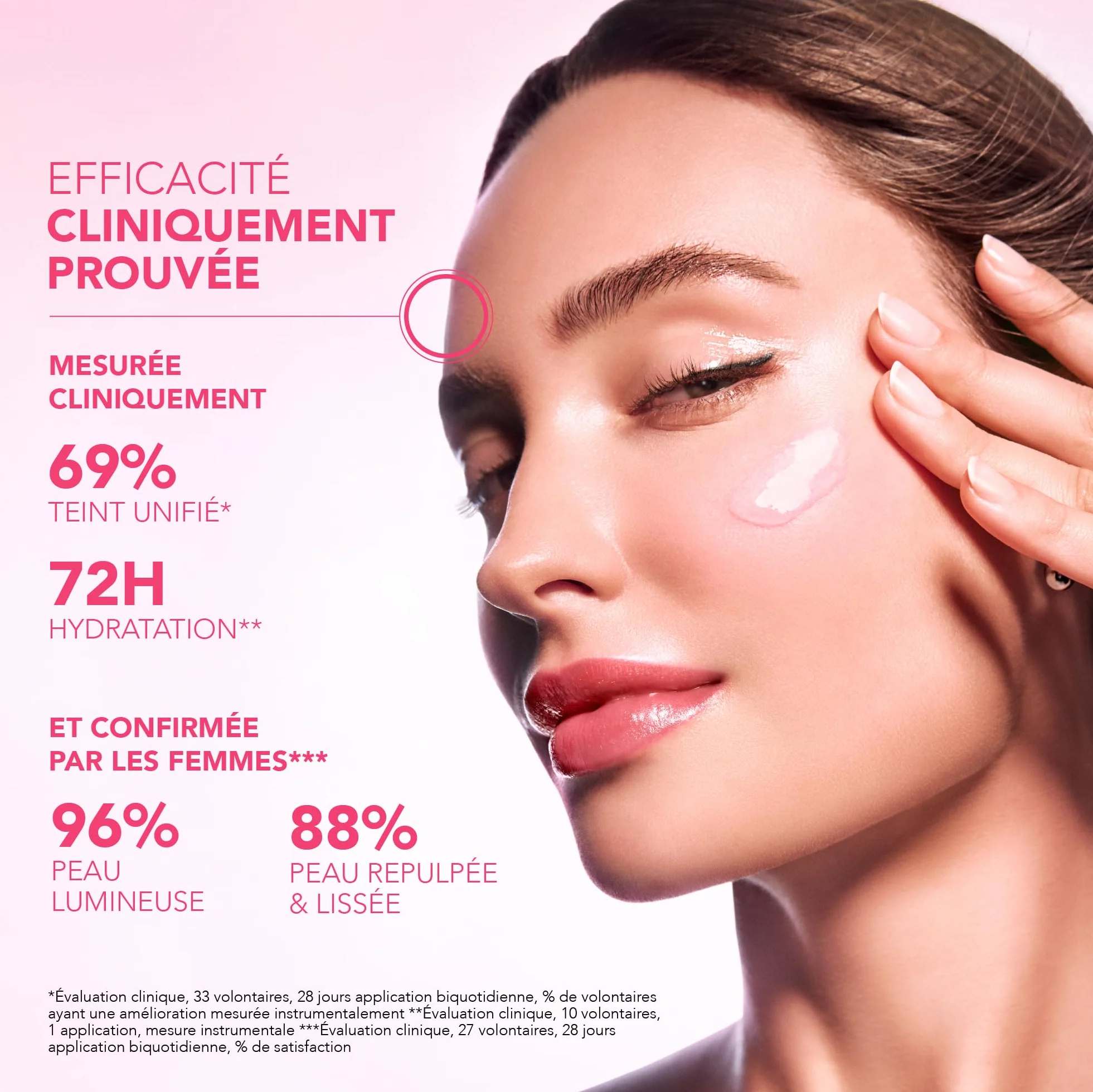 Lierac - Glow Fresh - Sérum Visage Booster Eclat - Sérum Anti-Tâches - Eclat immédiat, Unifie, Repulpe et Hydrate - Acides Hyaluroniques, Tulipe Antioxydante - Premiers Signes de l'âge