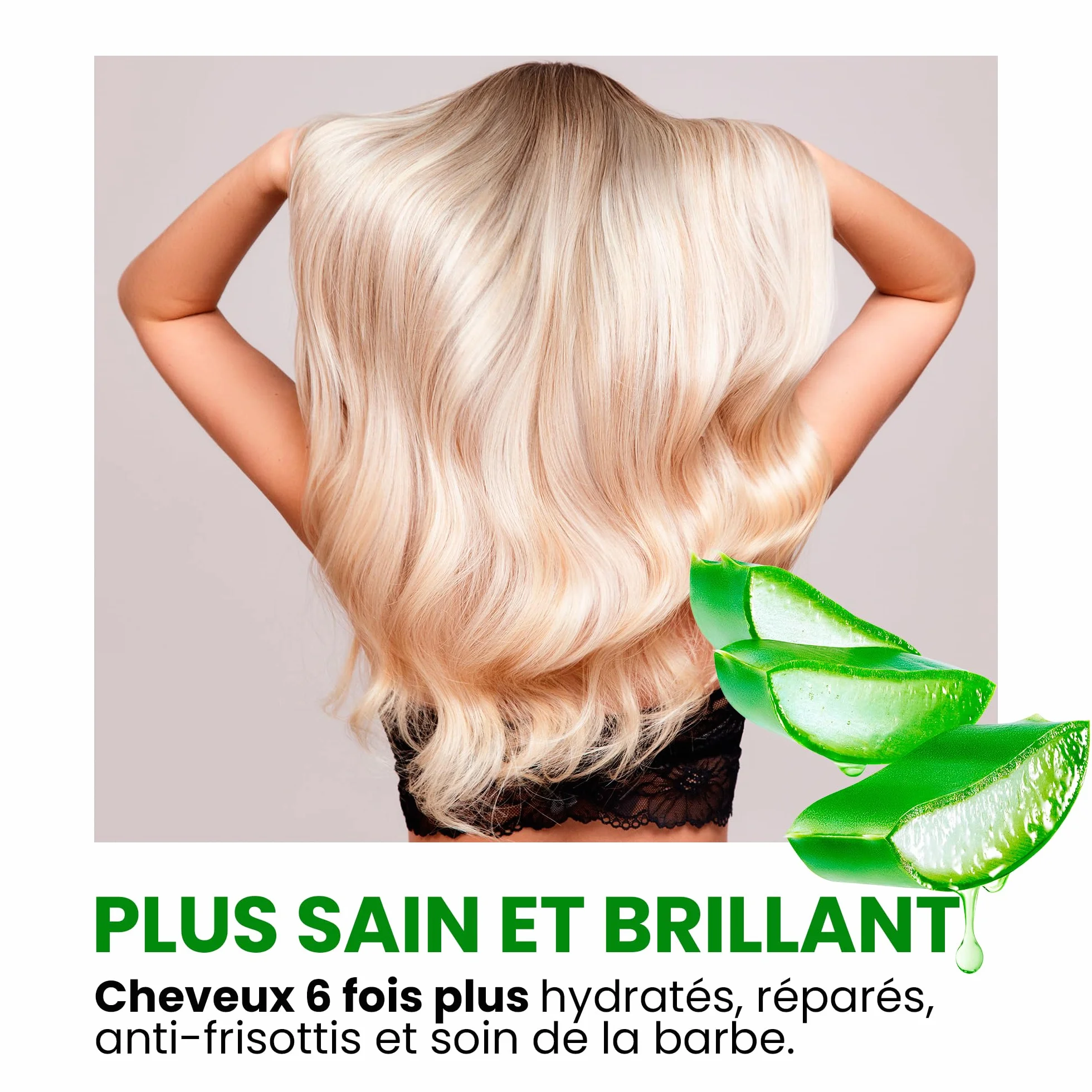 Gel Aloe Vera 100% Naturel Hydratant Visage Corps Cheveux 5000 ml