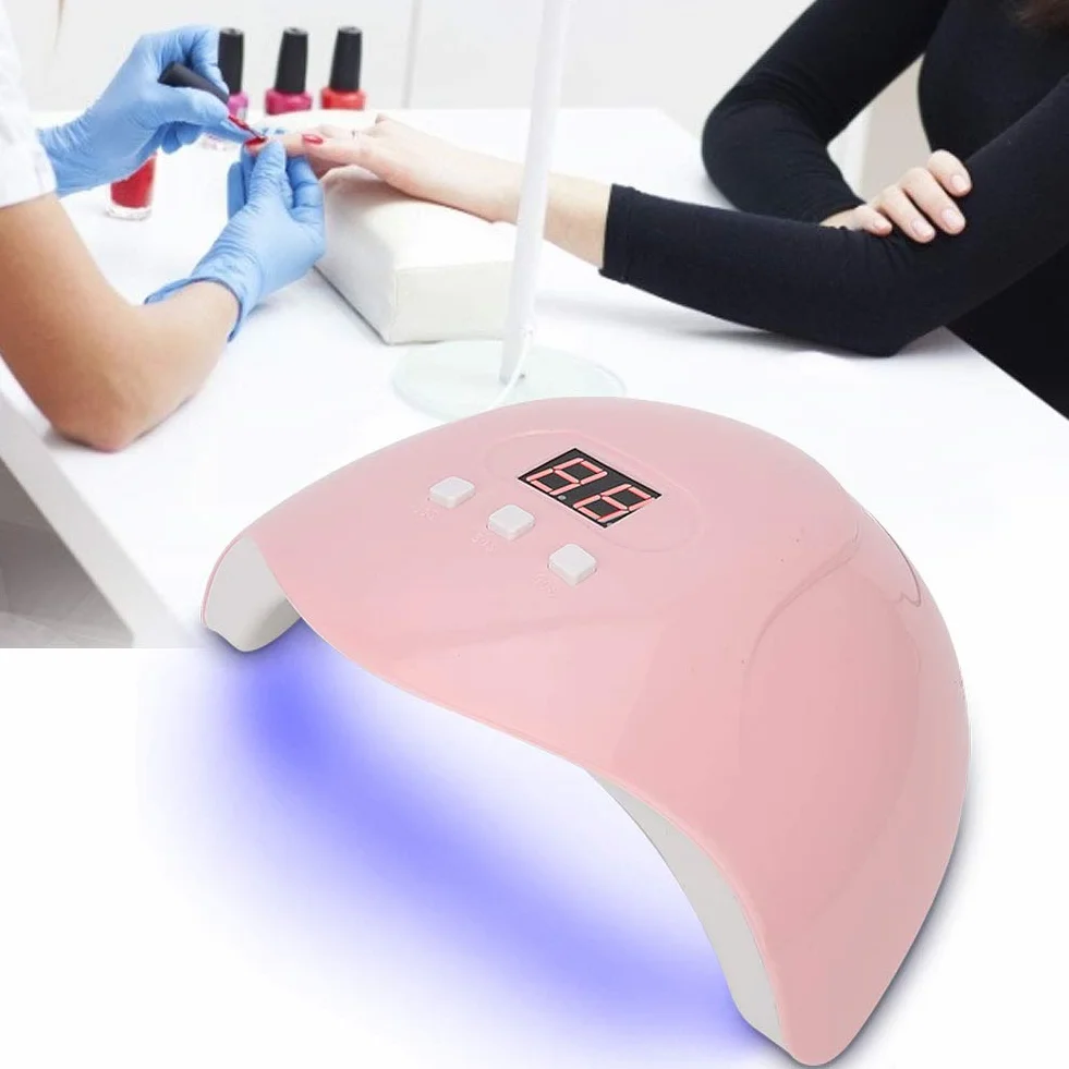 Lampe à Ongles, Sèche-vernis à Ongles, Machine de Durcissement de Lampe à Gel UV USB 54W LED, Outils de Manucure Professionnels pour Salon de Beauté et de Maison(SUNX3)