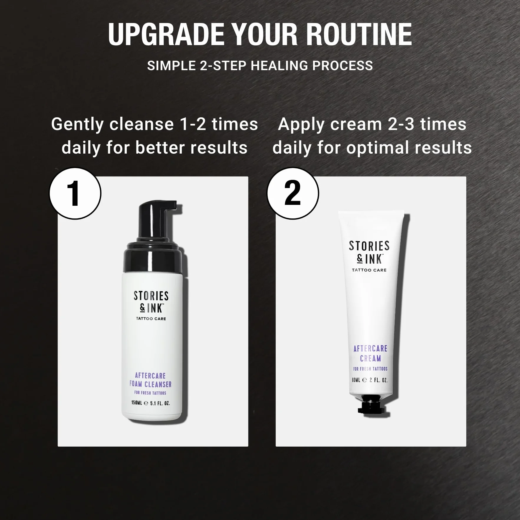 Stories & Ink Tattoo Aftercare Foam Cleanser Nettoyant moussant soins post-tatouage