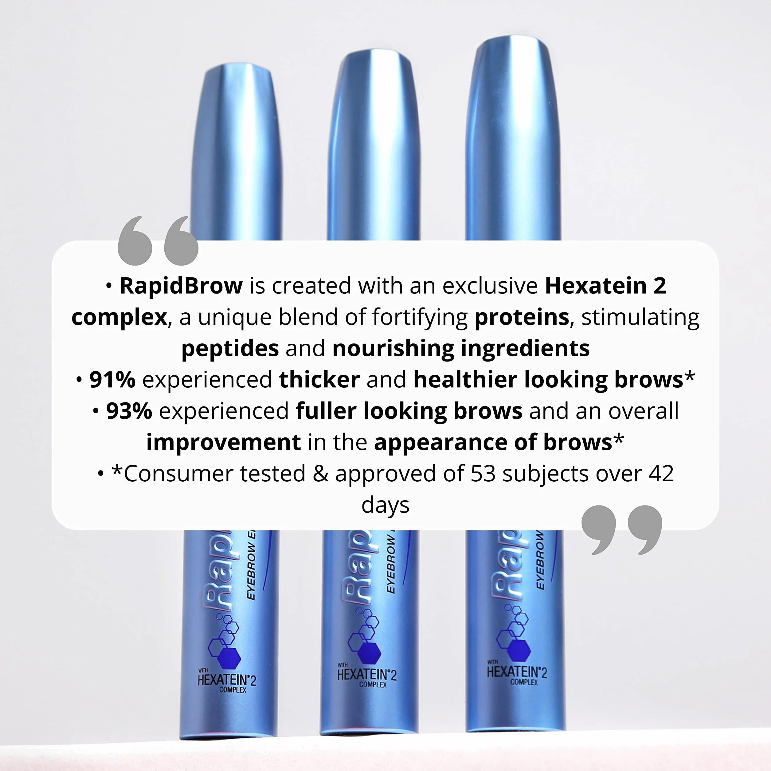 Rapidlash Rapidbrow Serum amplificateur de sourcils