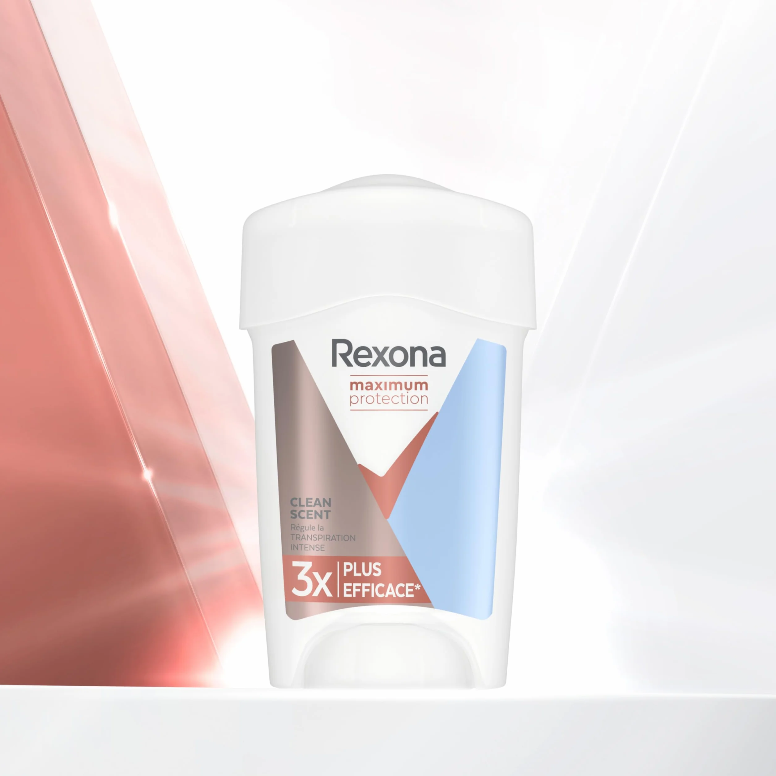 REXONA Déodorant Femme Clean Scent Stick Anti-transpirant Protection 96h 45ml
