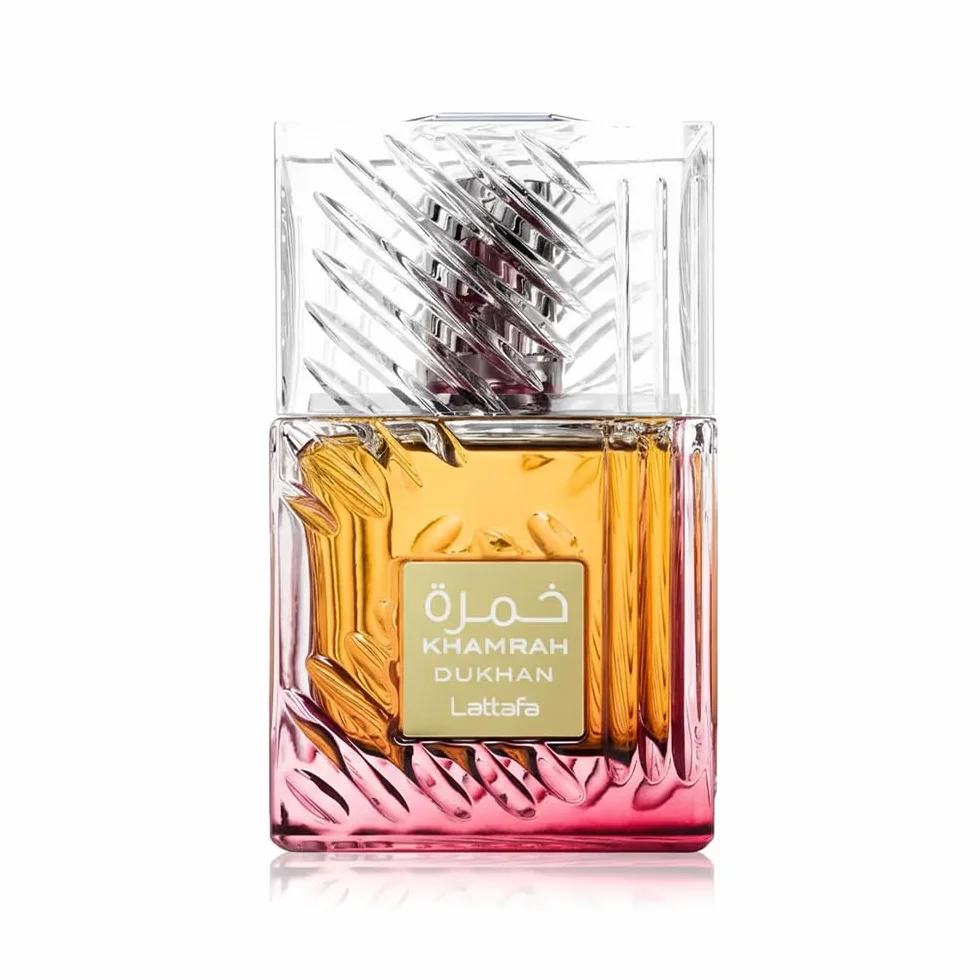 Khamrah Dukhan Eau de Parfum de Lattafa 100 ml - Eau de Parfum unisexe - Piment fumé et épicé