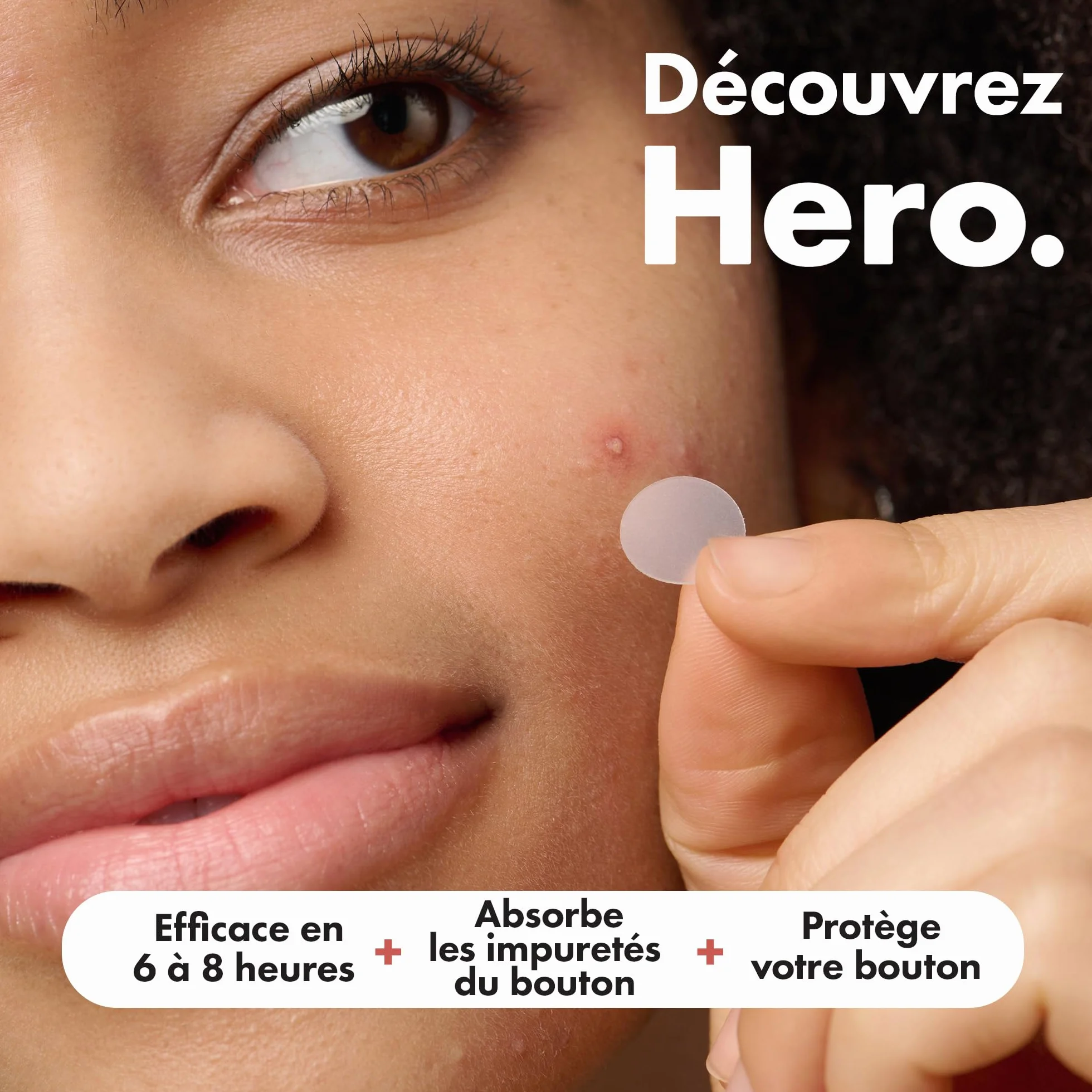 Hero Cosmetics Mighty Patch Original Patch Bouton Nuit 72 Patchs Hydrocolloïde