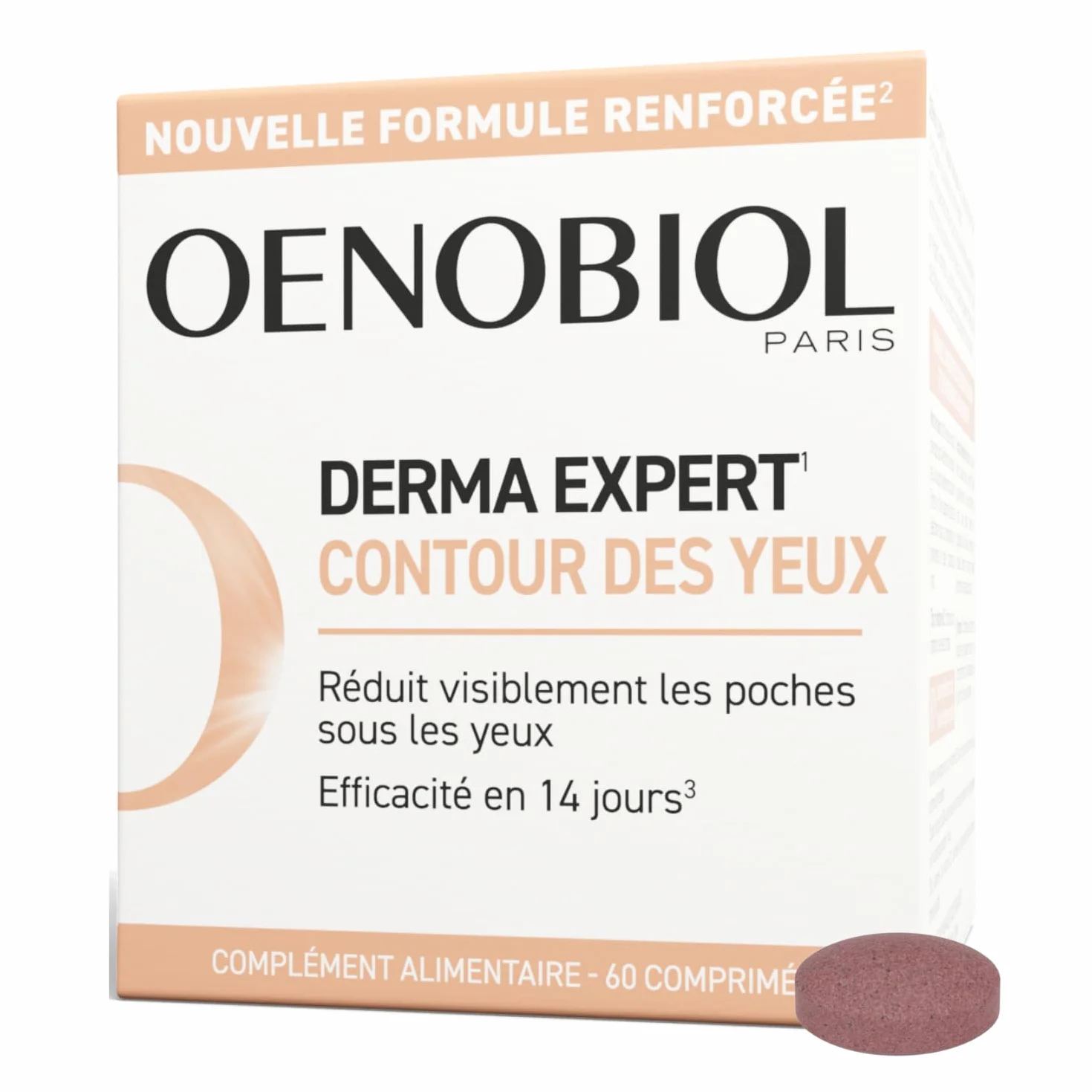 Oenobiol Derma Expert Contour des Yeux Complément Alimentaire 60 Comprimés