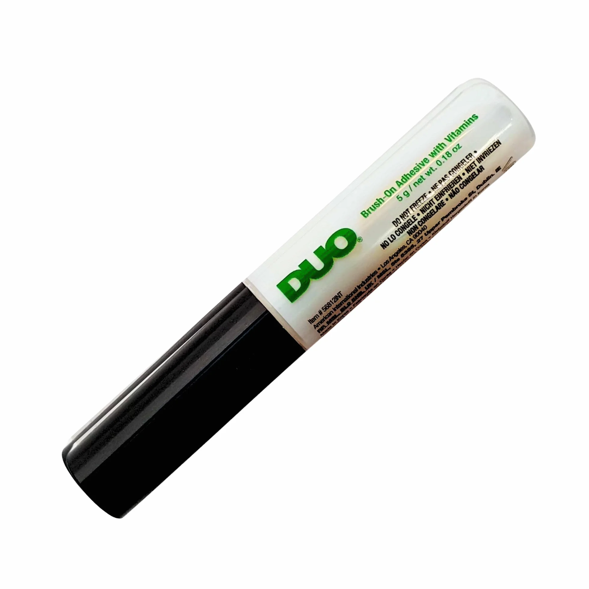Colle DUO résistante à l'eau pour cils et sourcils, vegan (1 duo green)