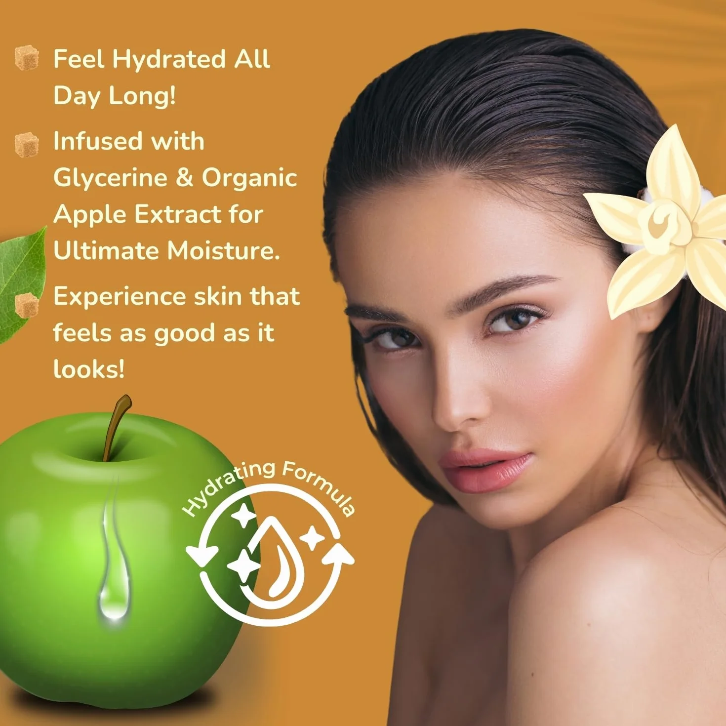 Cottage Douche Gommage Délicieuse Vanille Grains Exfoliants 100% Naturels, 1 Unité