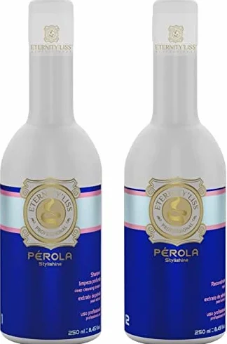 Eternity Liss Perola Styleshine Kit de traitement capillaire 2 x 250 ml