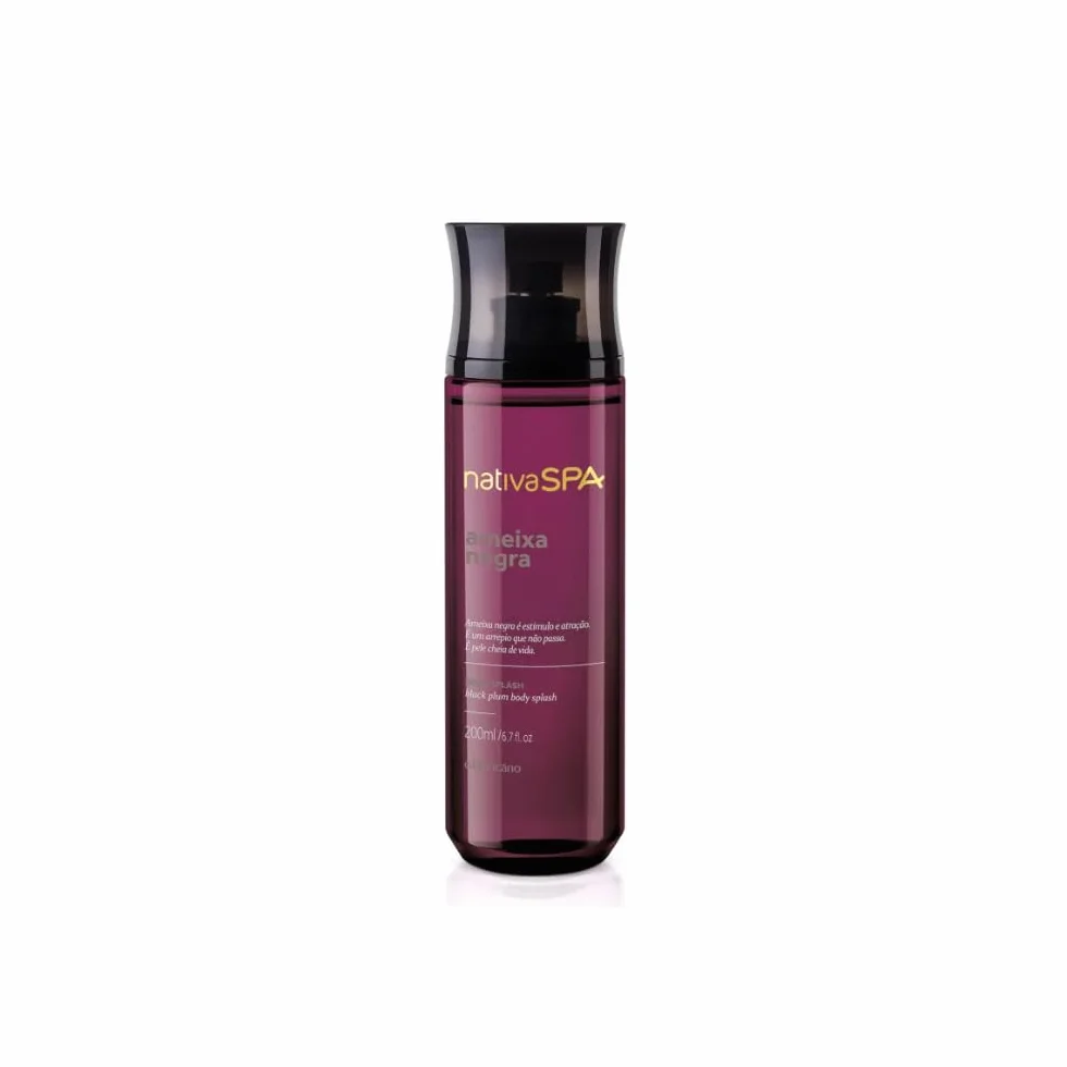 O Boticário Nativa SPA Prune Noire, Brume Corporelle, Vaporisateur, Parfum pour le Corps, 200 ml