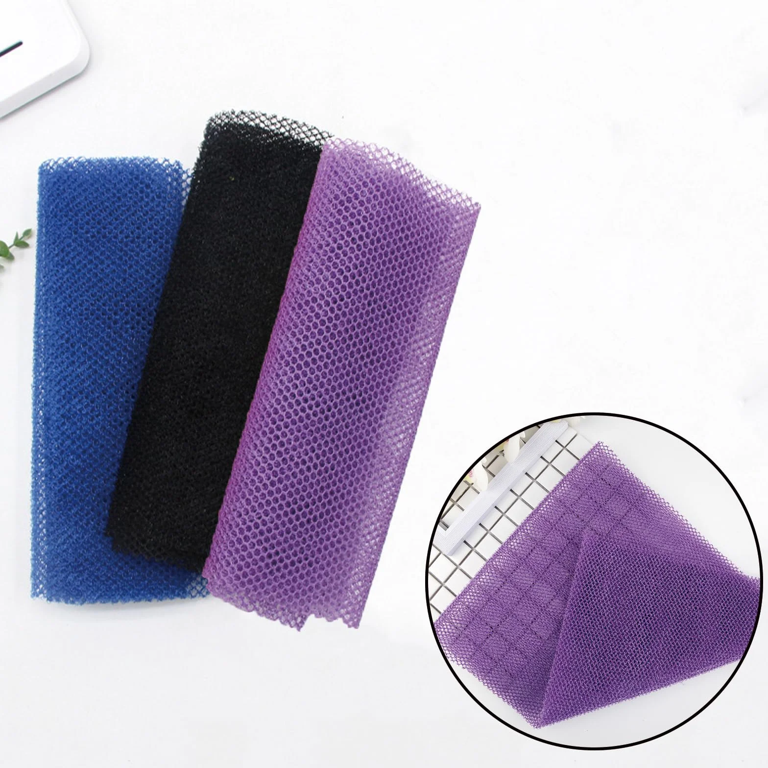 African Net Sponge Exfoliant Corps Filet de Douche Gommage Corps