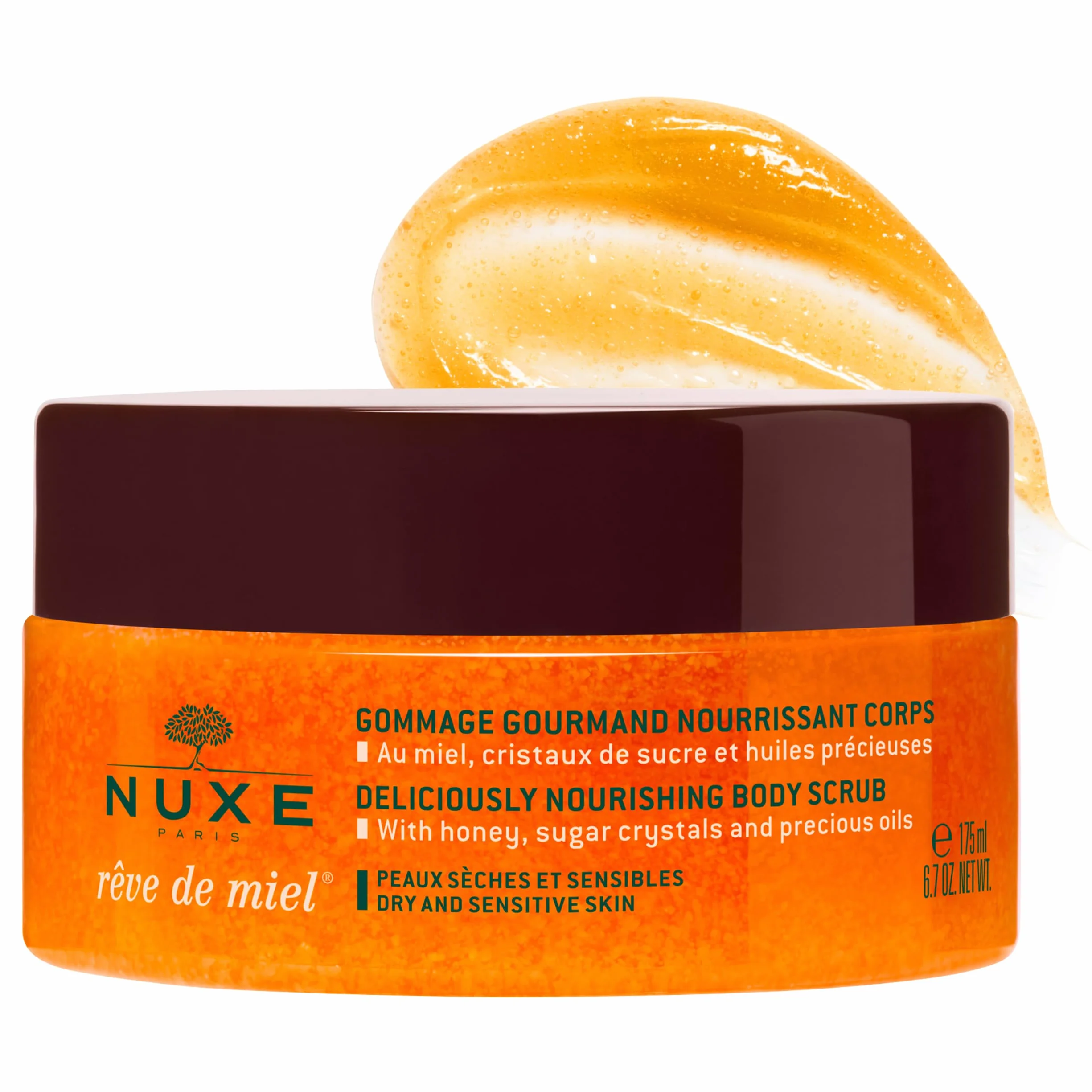 Nuxe Rêve de Miel Gommage Gourmand Nourrissant Corps 175ml