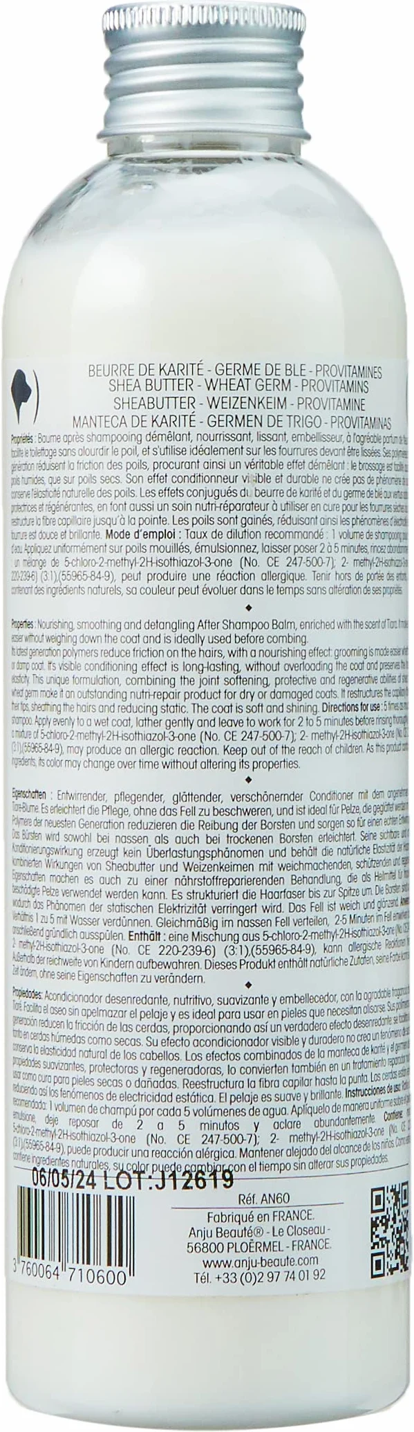 Dog Copenhagen BAUME DEMELANT Creme Rinse ANJU 250 ML