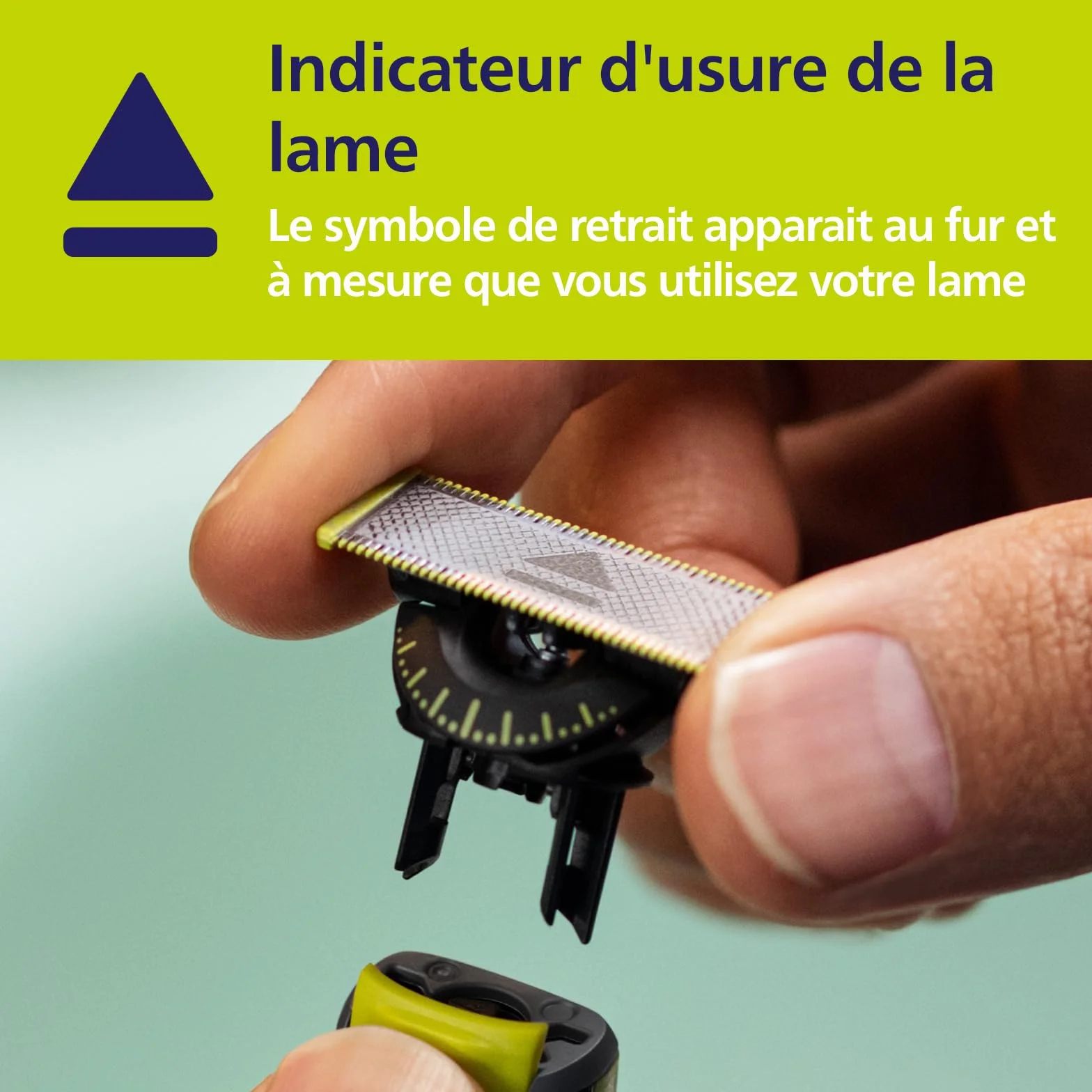 Philips OneBlade 360 lames de remplacement QP440/50 pack de 4