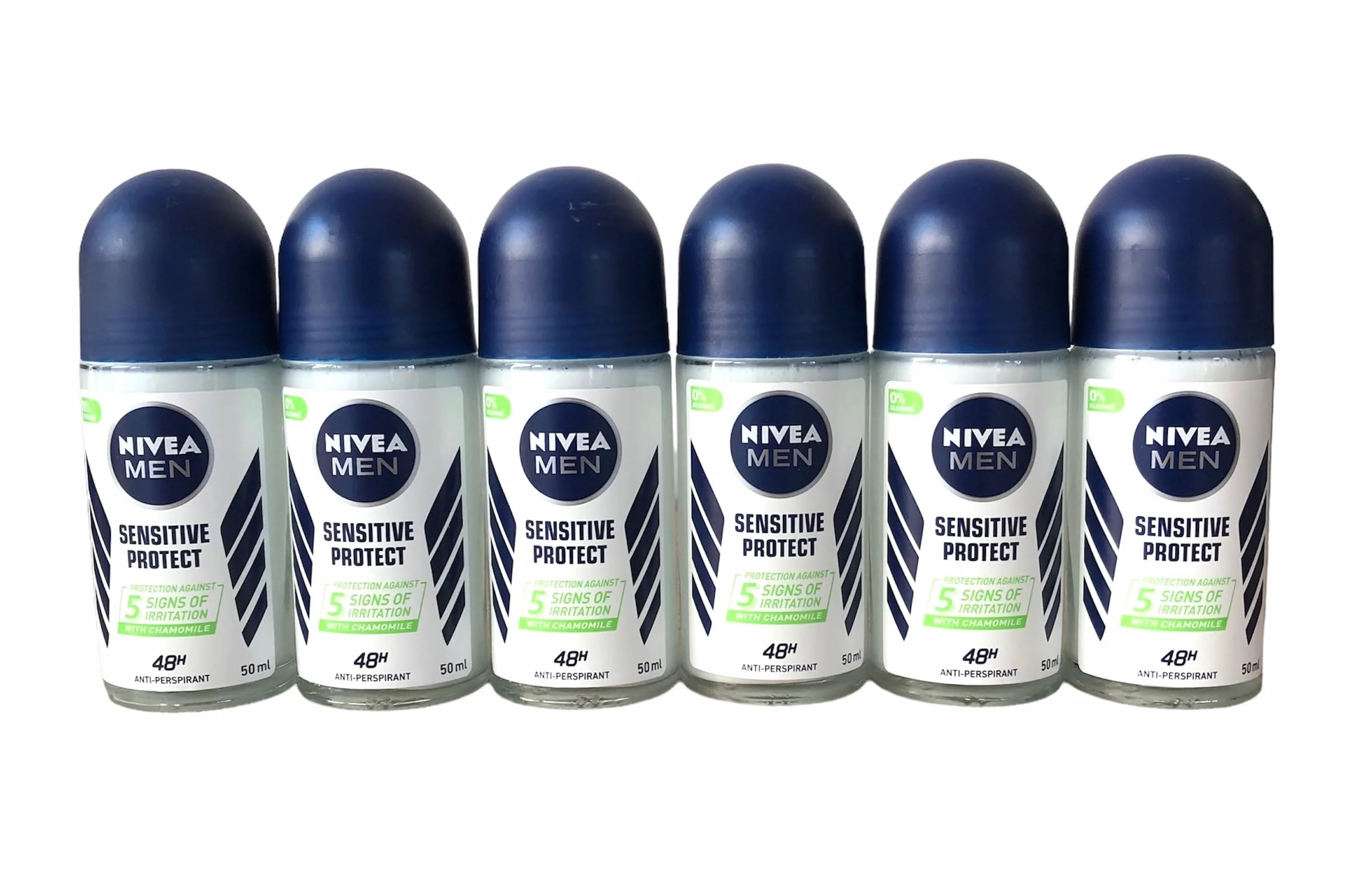 Déodorant anti-transpirant Nivea Men - Roll-On - Active Protec - Pour homme - Lot de 6