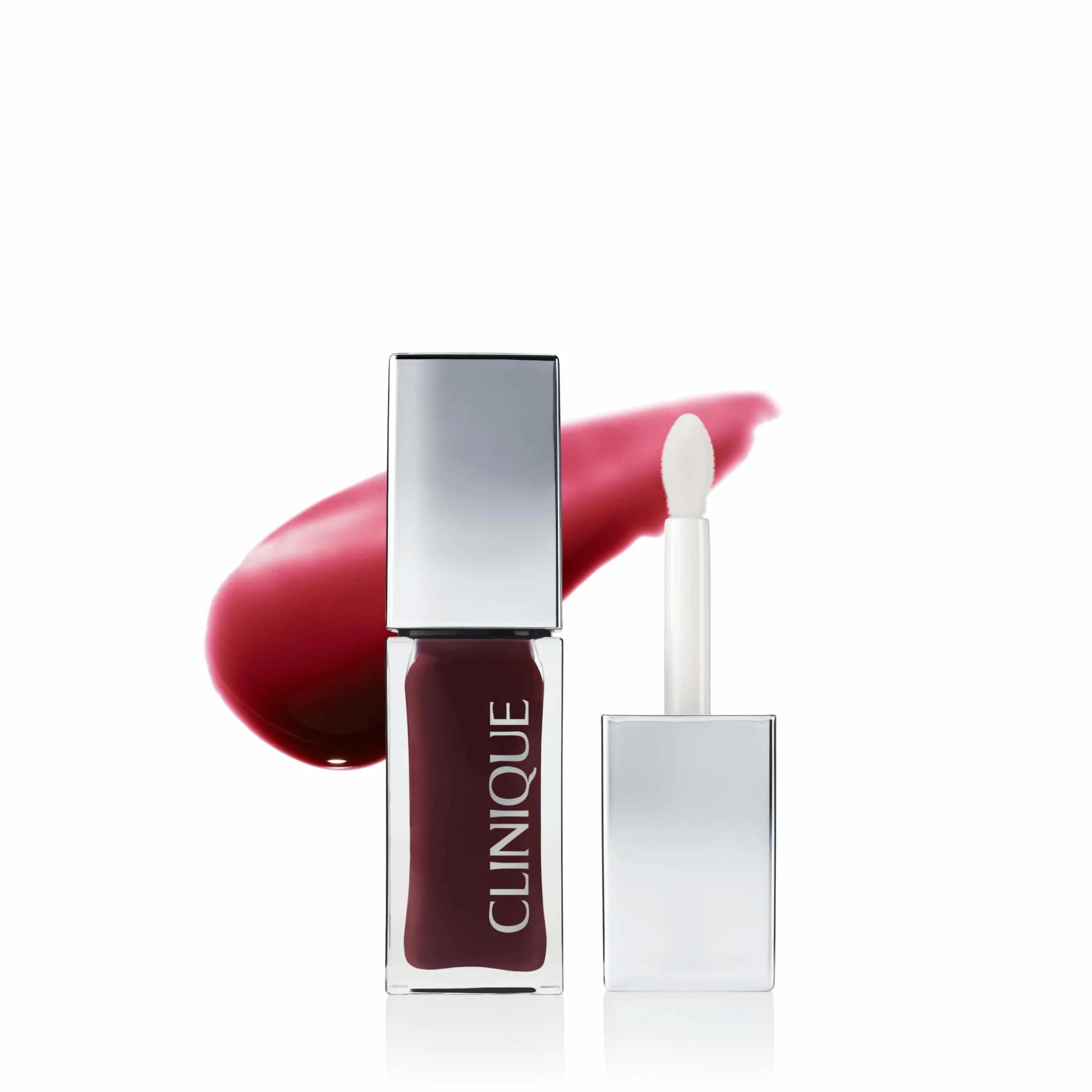 Clinique Pop Huile Teintée Lèvres + Joues | Nourrit les Lèvres + Effet Bonne Mine Naturel | Black, Pink et Nude Honey