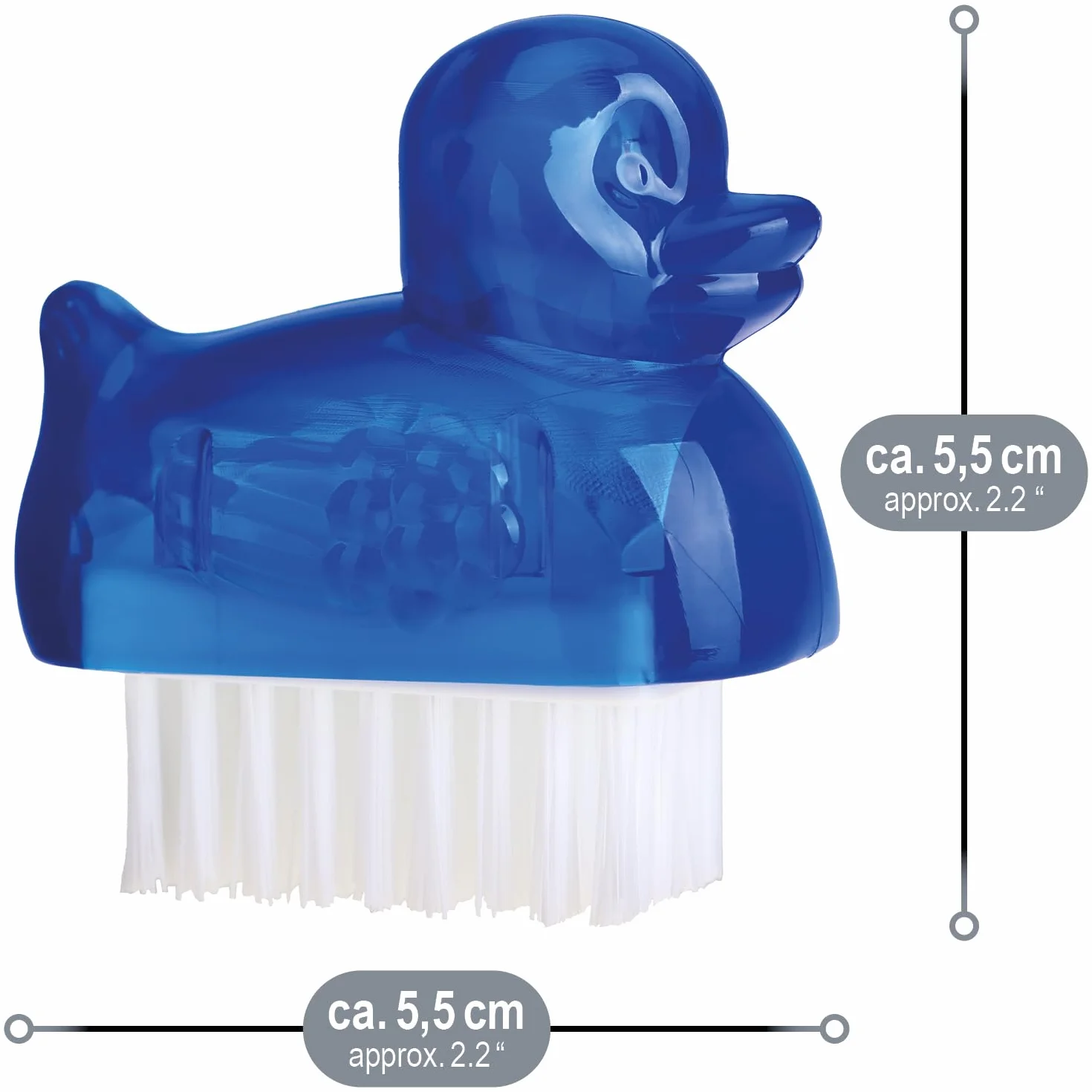 Brosses de Lavage des Mains en Forme de Canard 6 pièces - Brosse à Ongles Multicolore